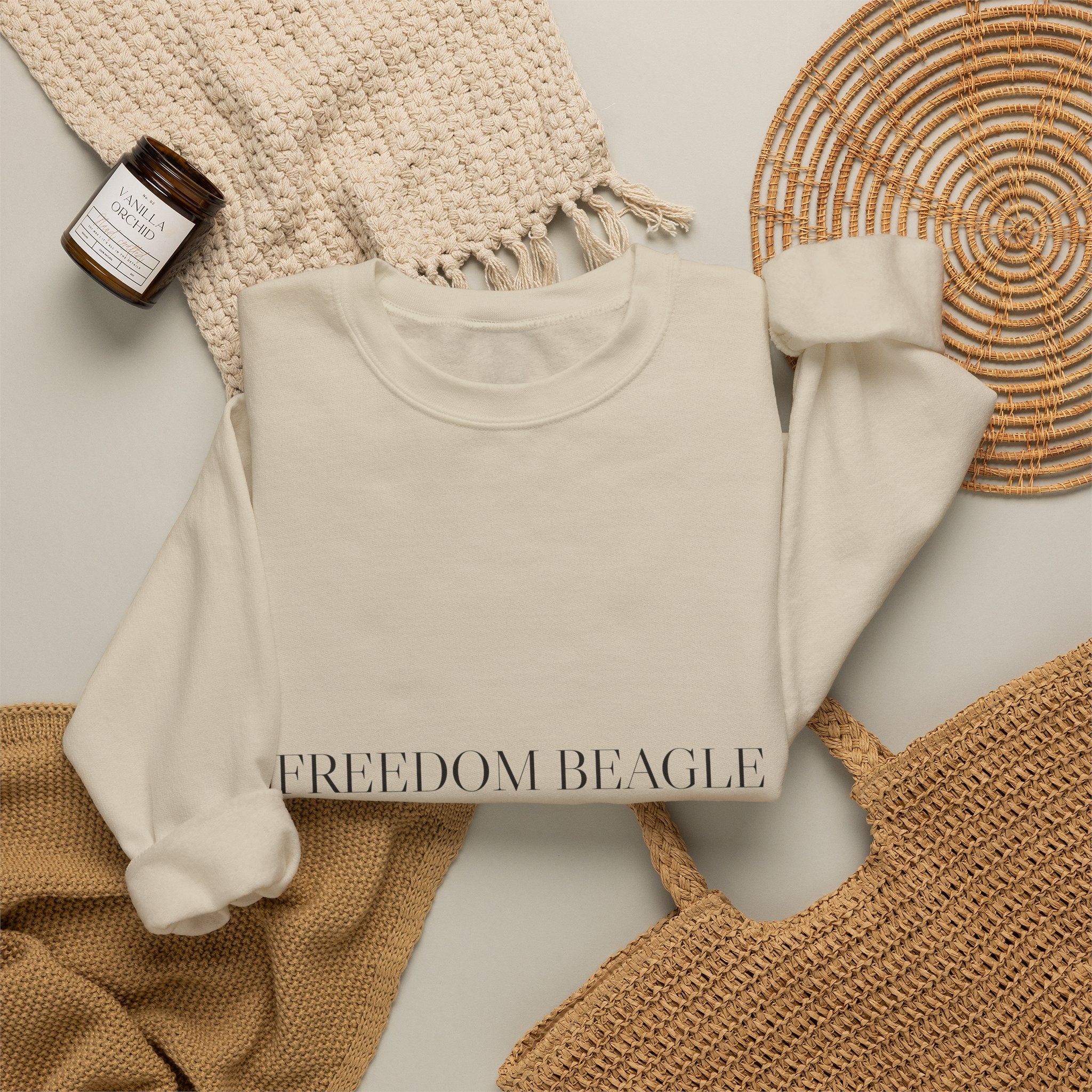 Off the Leash Full Kit Crewneck — On the Story (Sand)