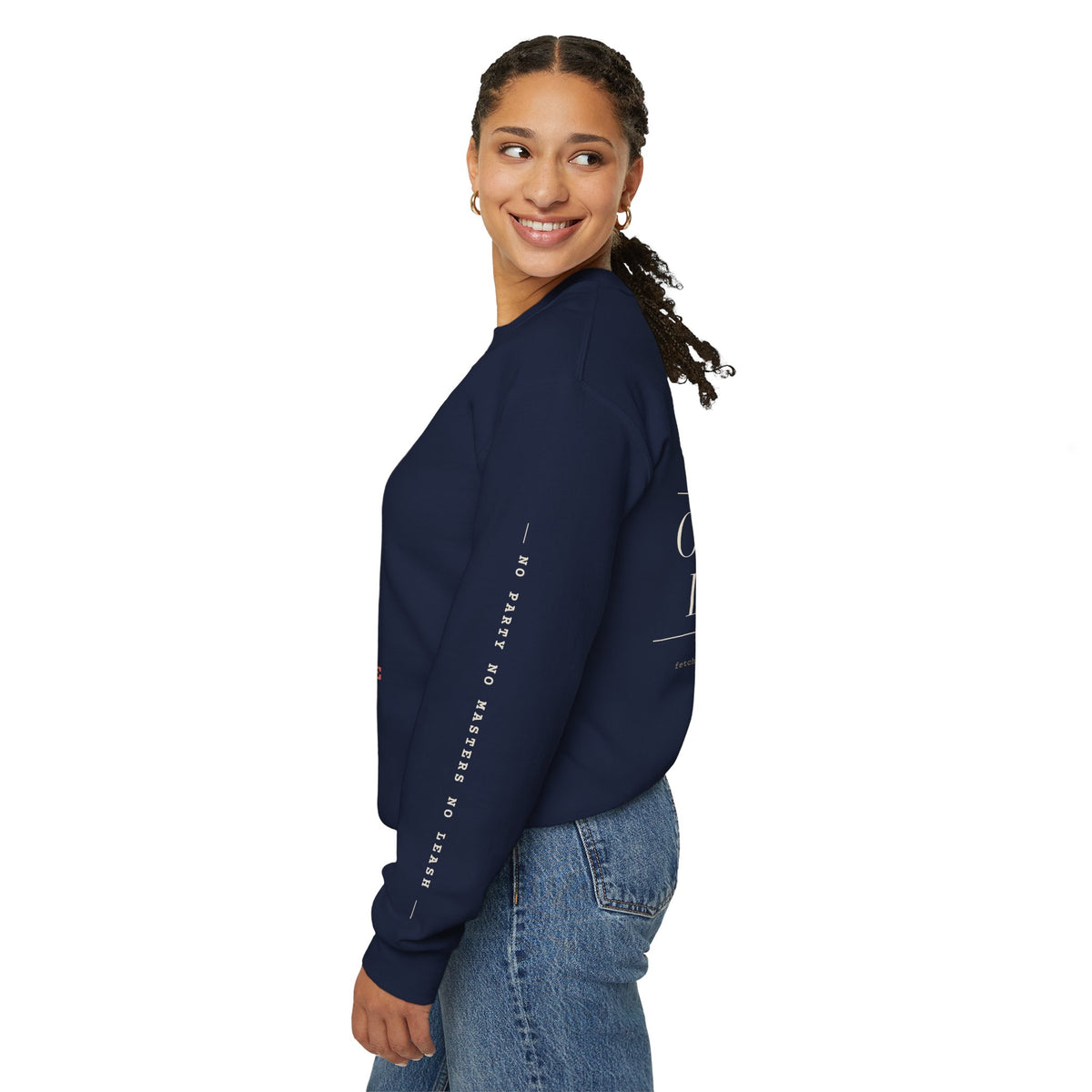 Off the Leash Full Kit Crewneck — Full Back Print (Black)