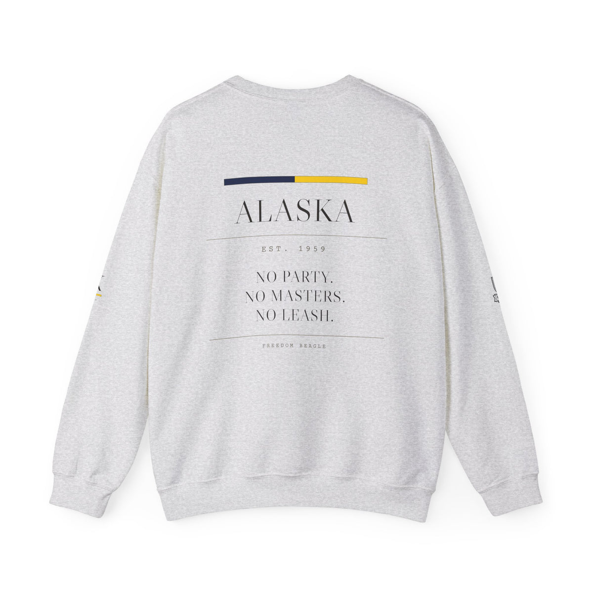 Alaska — Freedom Beagle State Series Crewneck (Sand)