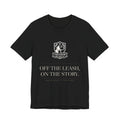 Off the Leash, On the Story — Freedom Beagle Crest Tee (Black)
