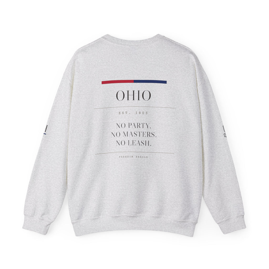 Ohio — Freedom Beagle State Series Crewneck (Sand)
