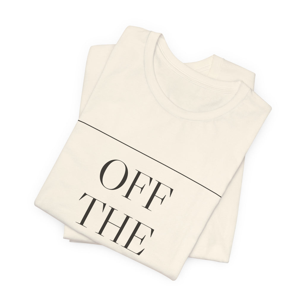 Off the Leash — Oversized Type Tee (Natural)