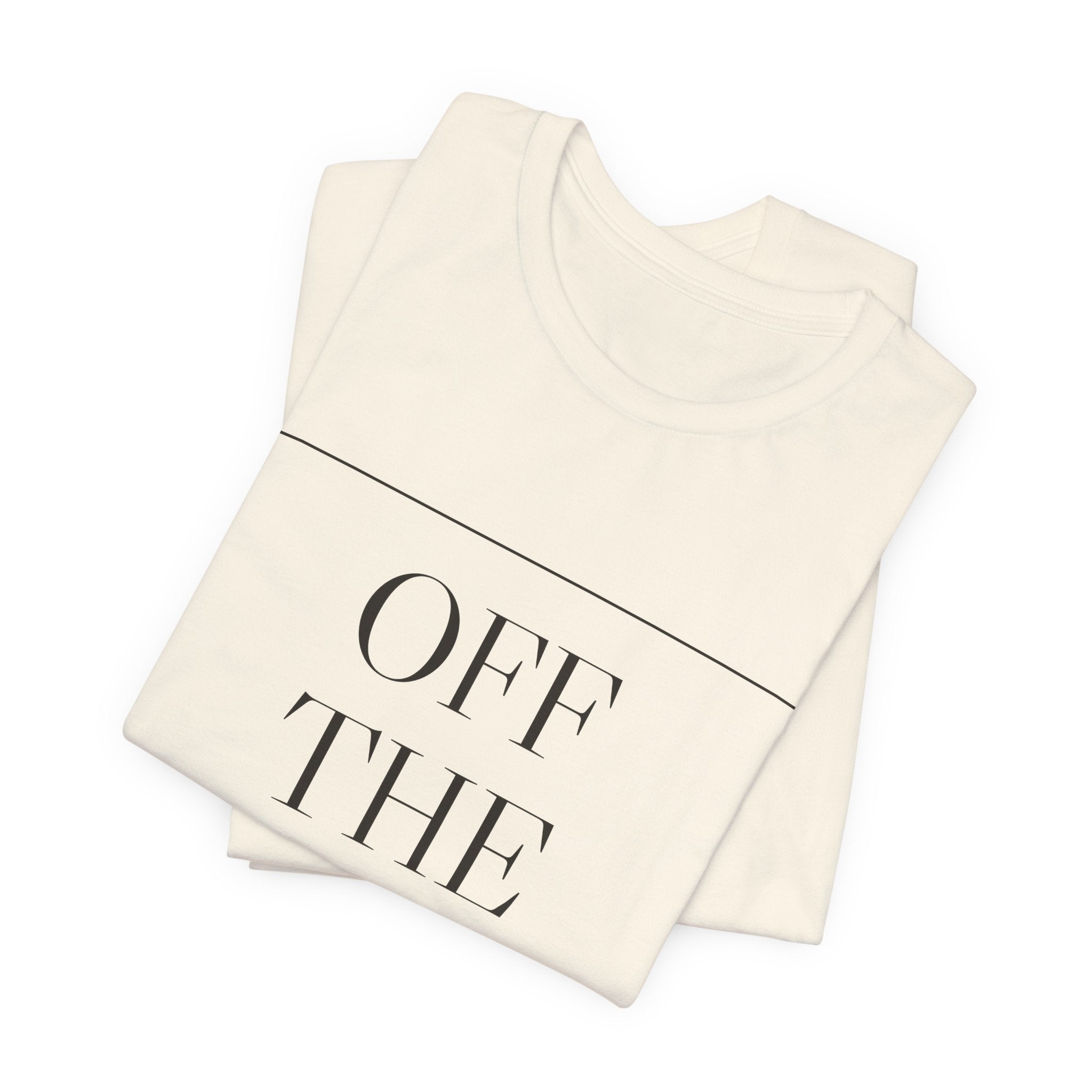 Off the Leash — Oversized Type Tee (Natural)