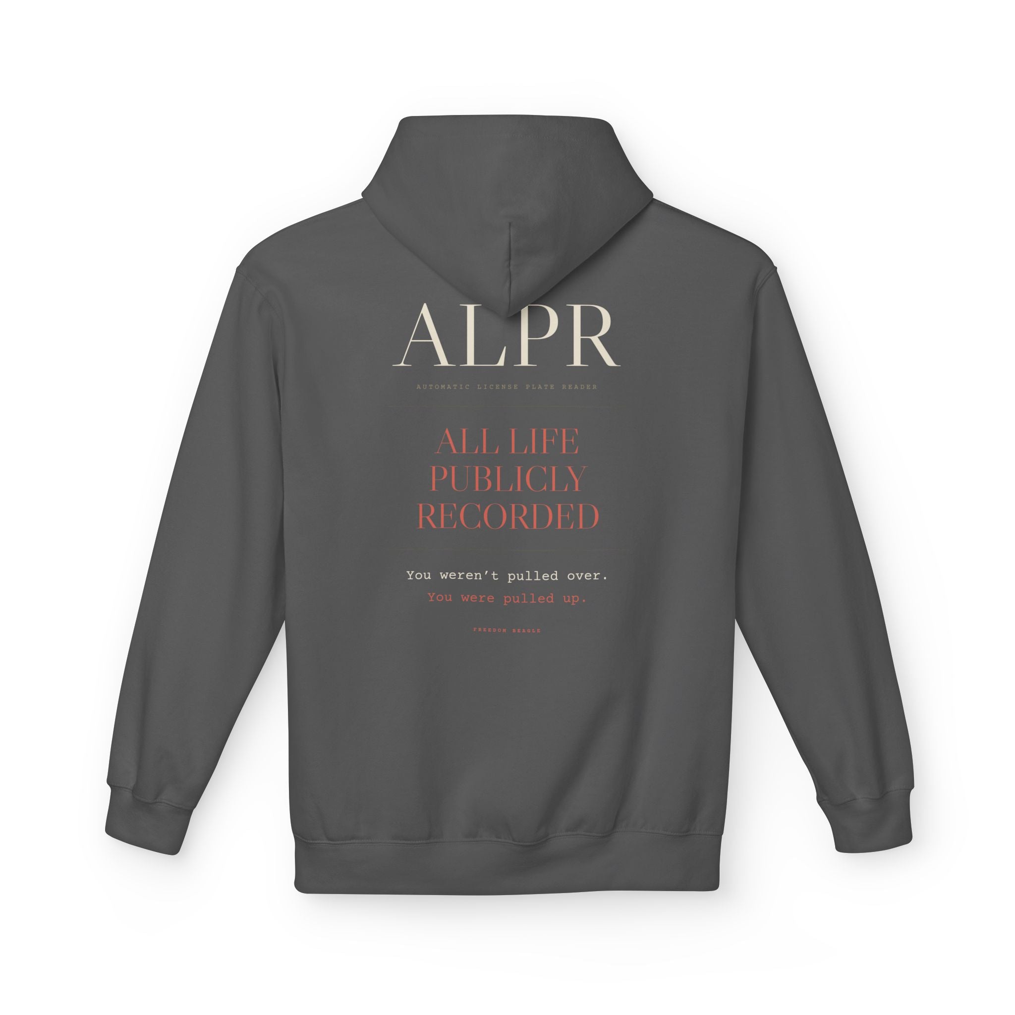 ALPR — All Life Publicly Recorded Hoodie (Black)