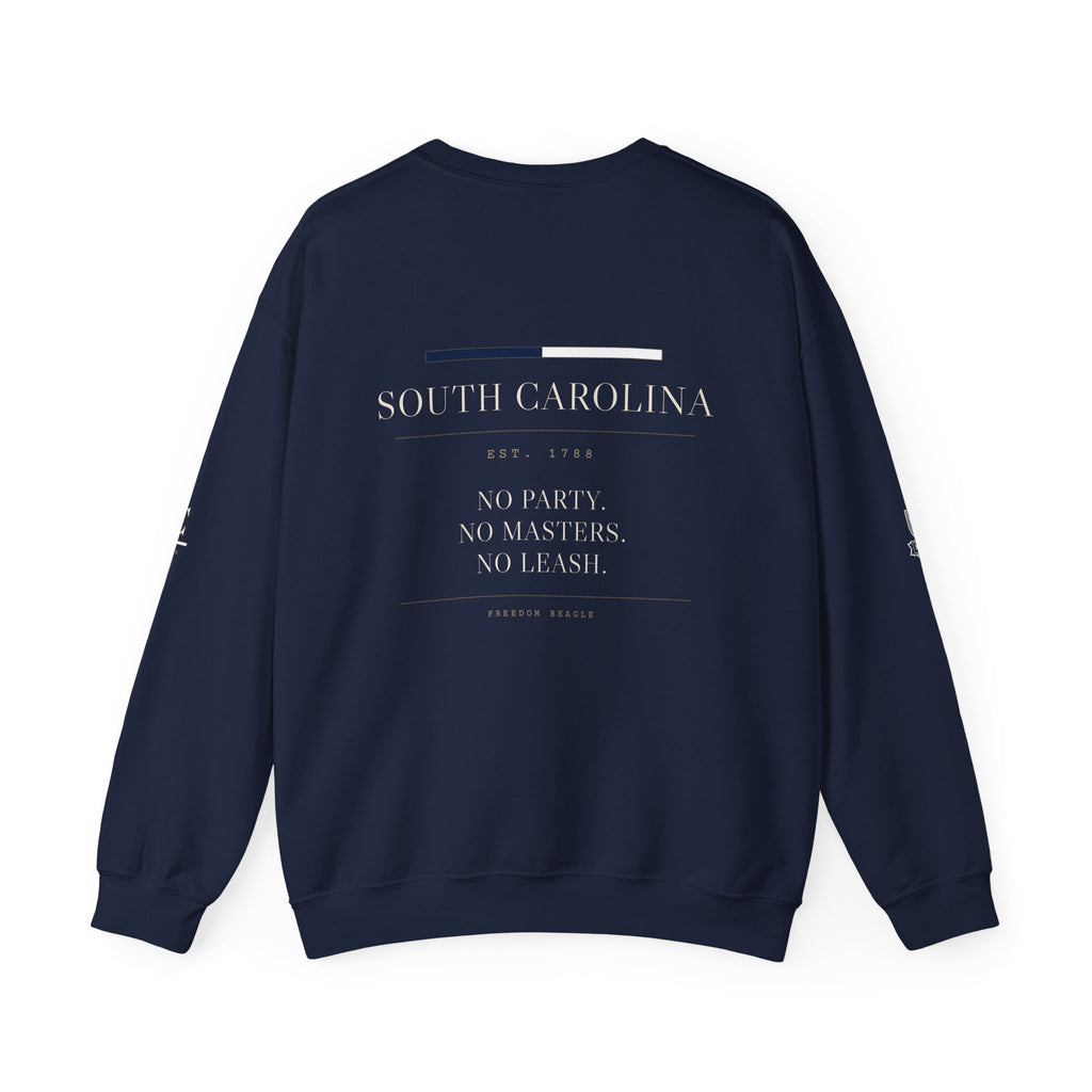 South Carolina — Freedom Beagle State Series Crewneck (Black)
