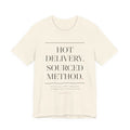 Hot Delivery. Sourced Method. — House Rule Tee (Natural)