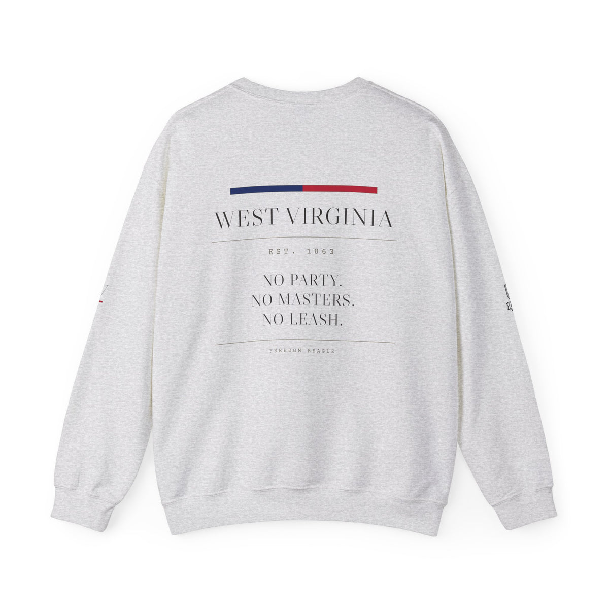 West Virginia — Freedom Beagle State Series Crewneck (Sand)