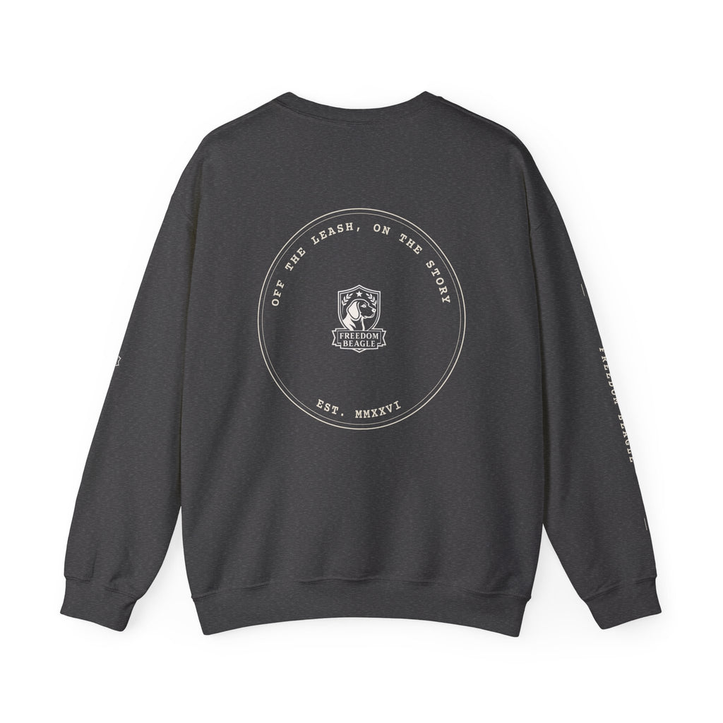 Freedom Beagle Seal Full Kit Crewneck — Est. MMXXVI (Black)