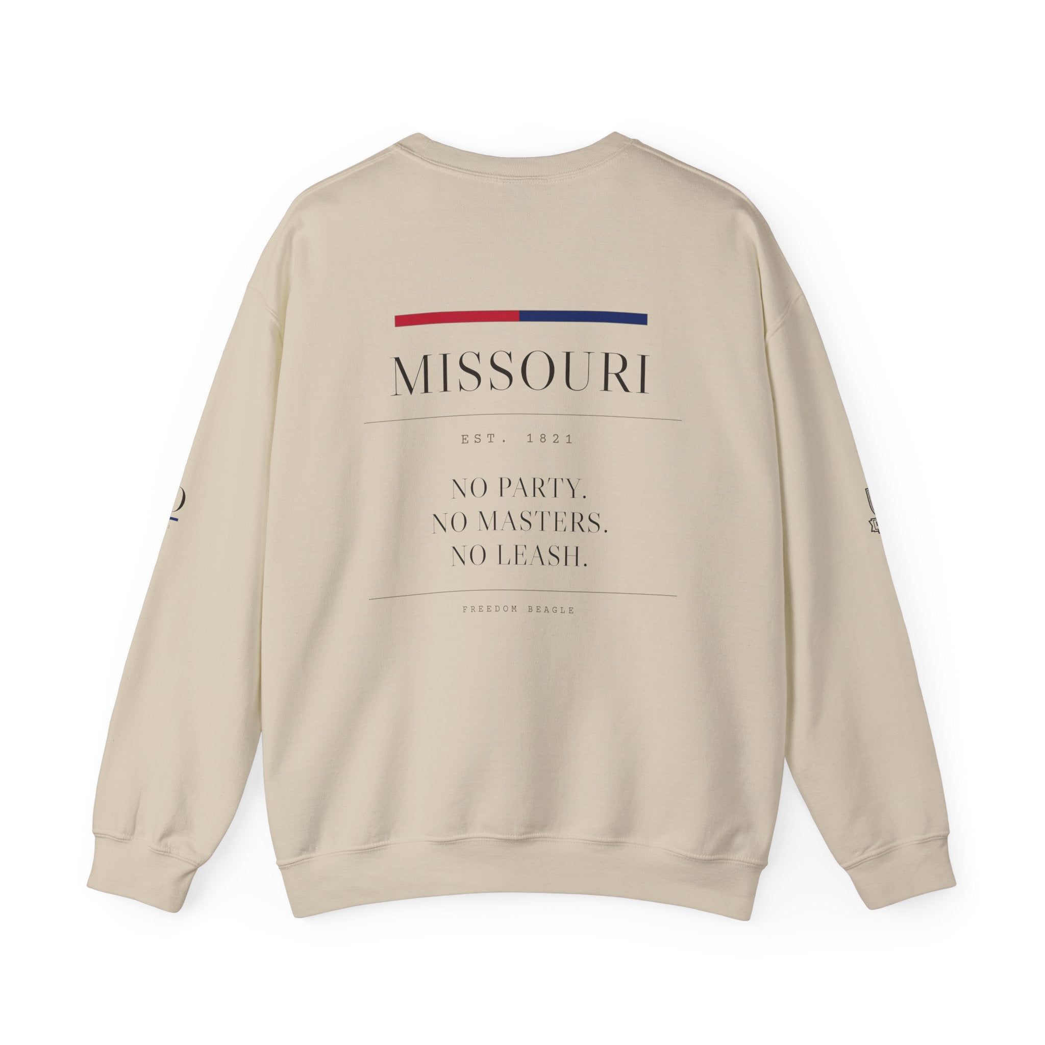 Missouri — Freedom Beagle State Series Crewneck (Sand)