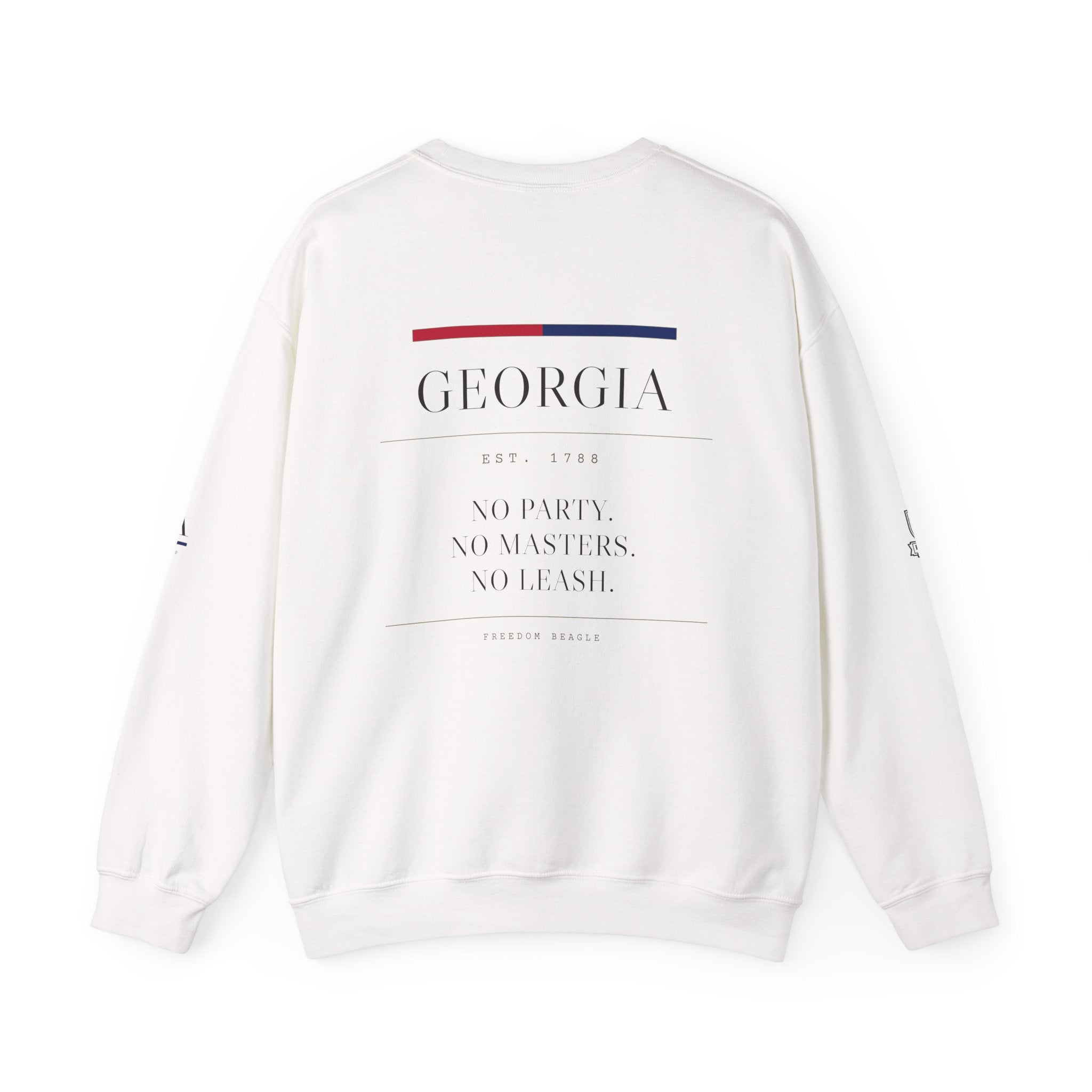 Georgia — Freedom Beagle State Series Crewneck (Sand)