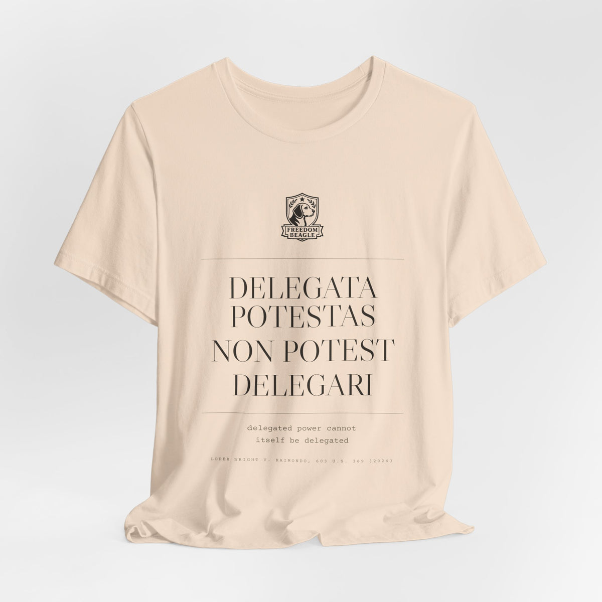 Delegata Potestas Non Potest Delegari — Administrative State Tee (Natural)