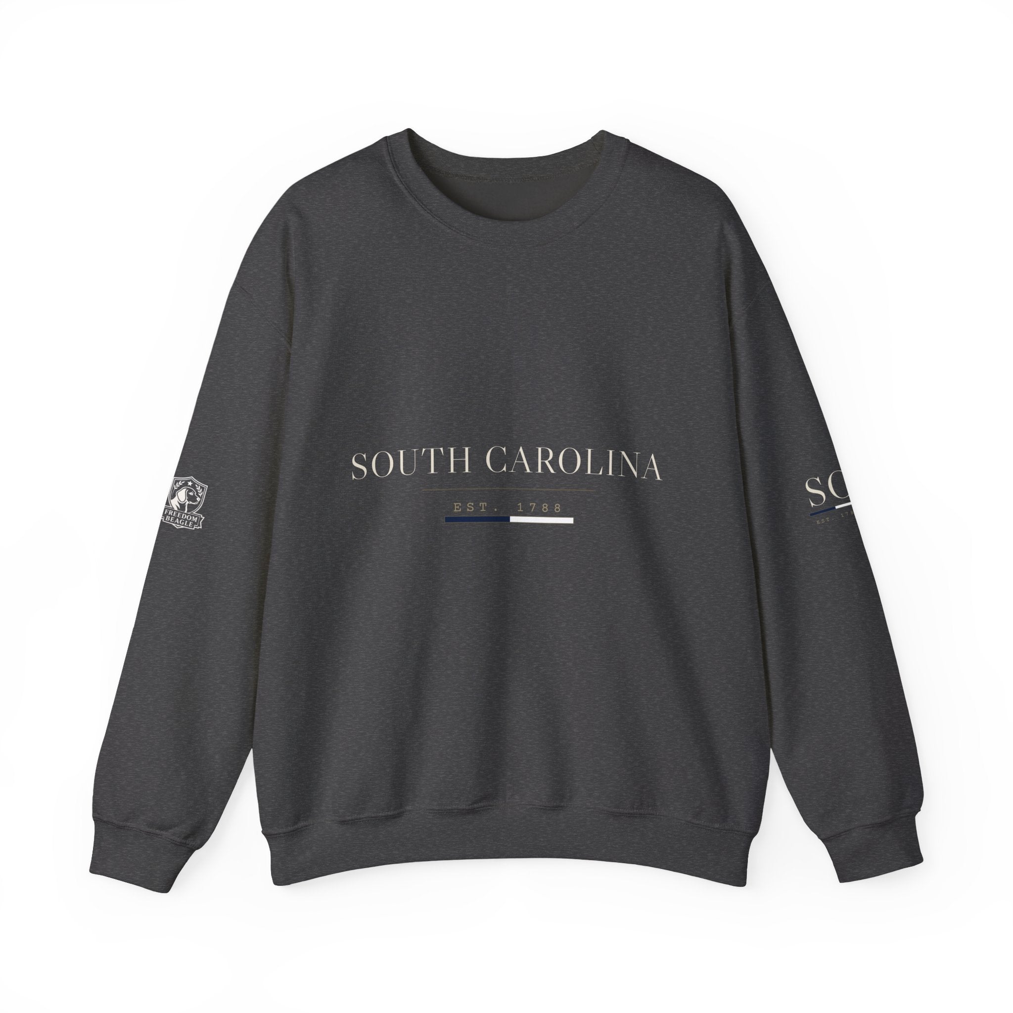 South Carolina — Freedom Beagle State Series Crewneck (Black)