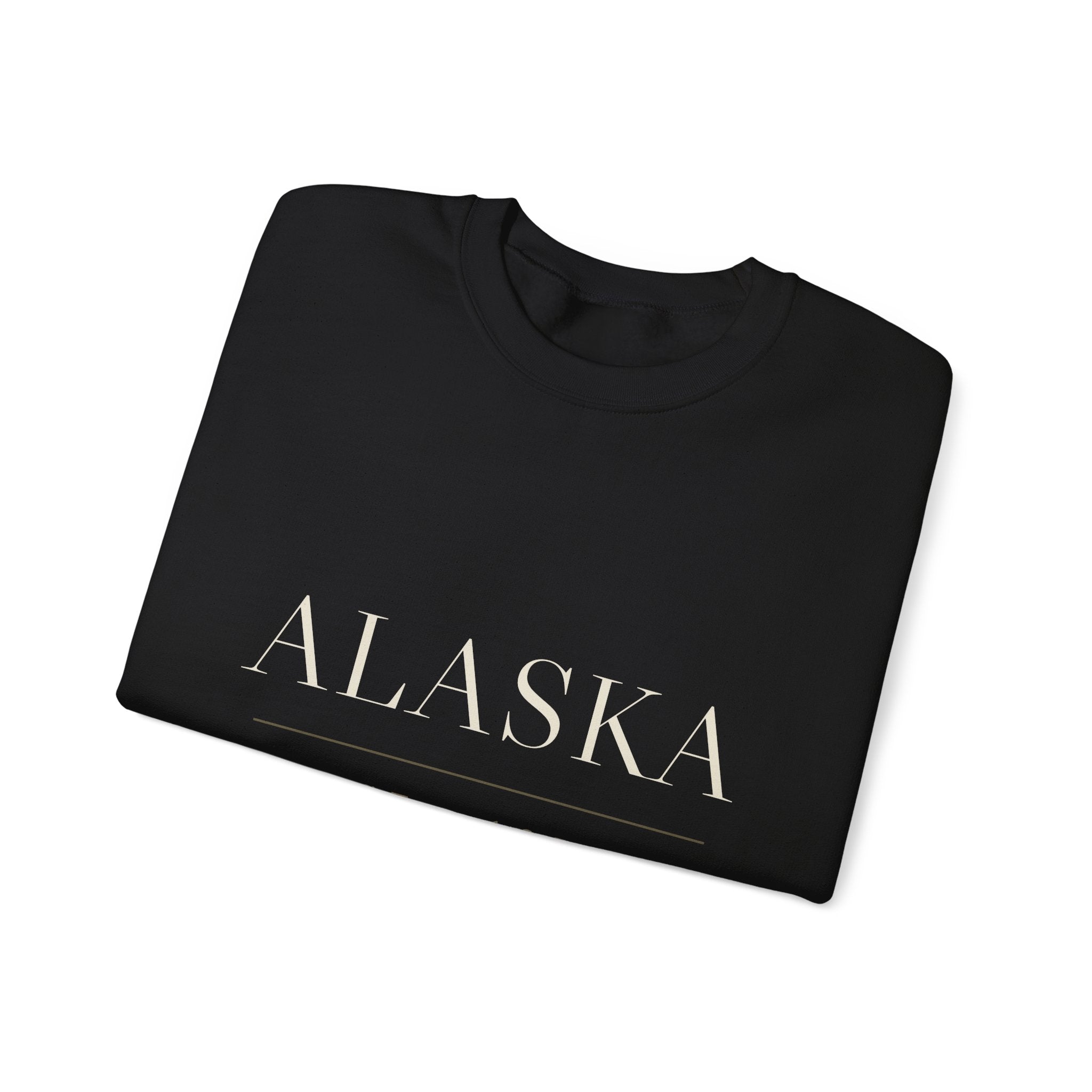 Alaska — Freedom Beagle State Series Crewneck (Black)