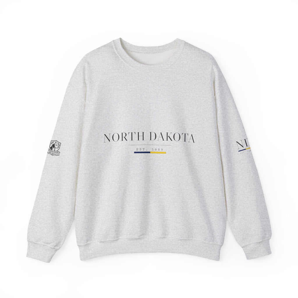 North Dakota — Freedom Beagle State Series Crewneck (Sand)