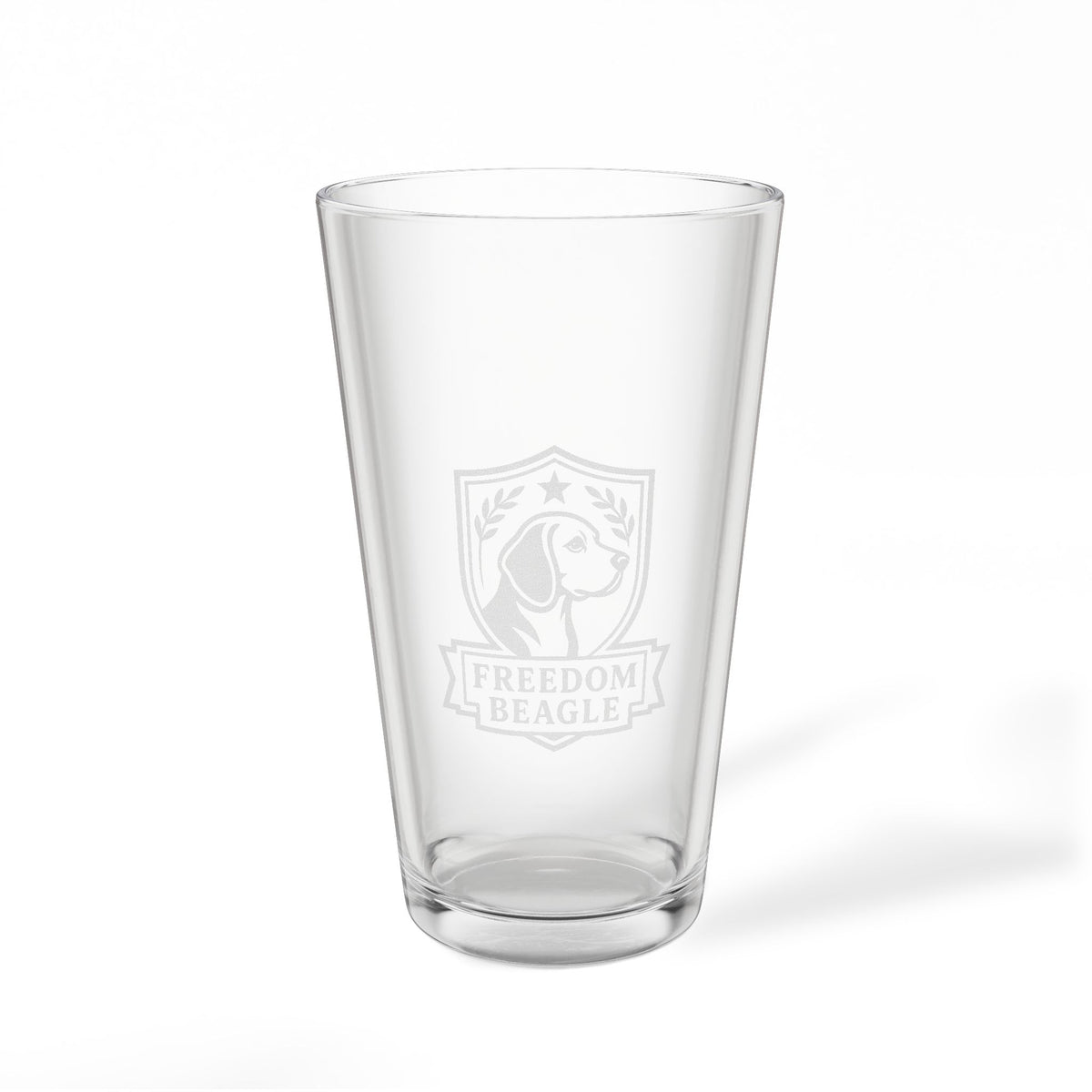 Engraved Pint Mixing Glass, 16oz - Personalize Your Drinkware, Perfect for Parties, Home Bars, Gifts, Dog Lovers