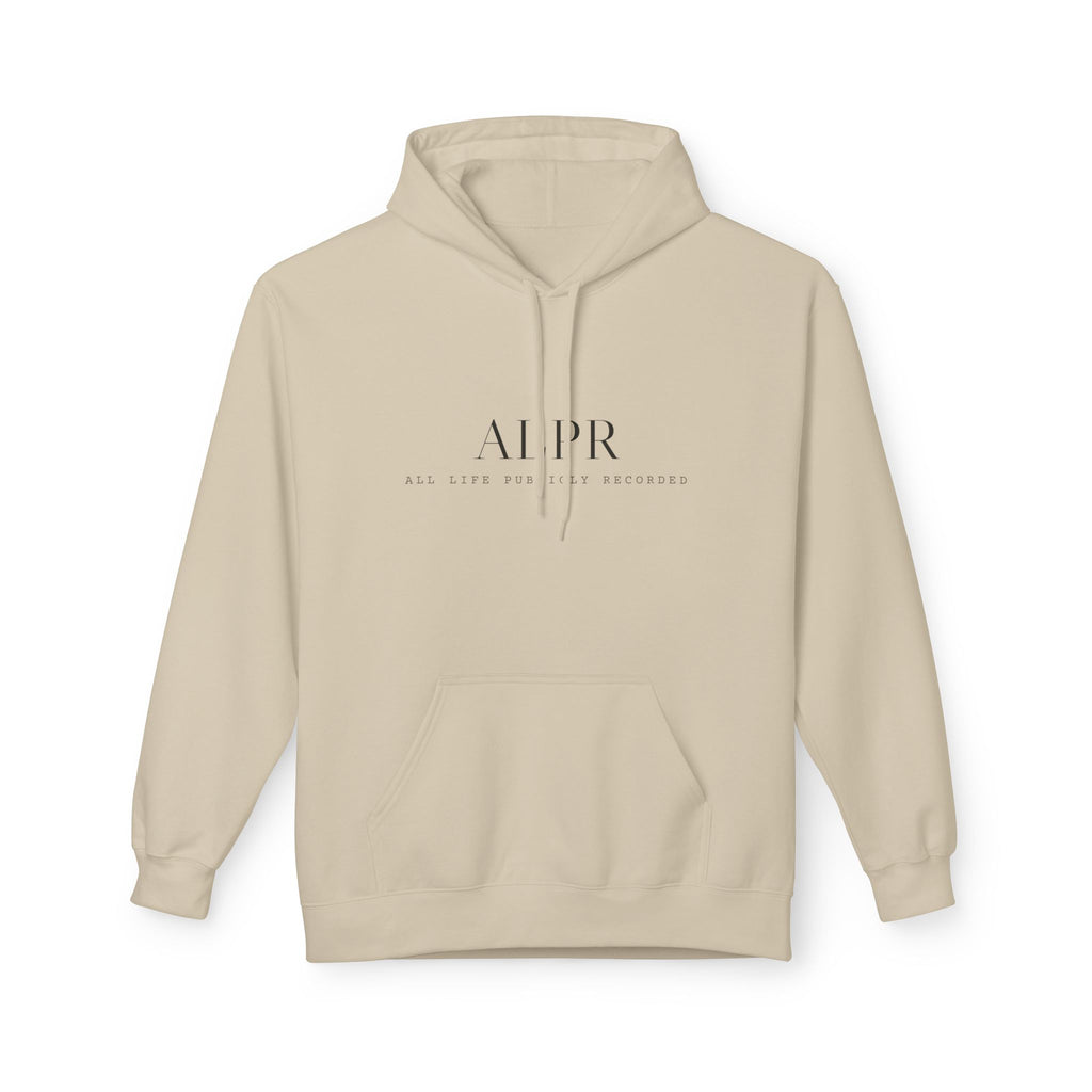 ALPR — All Life Publicly Recorded Hoodie (Cement)
