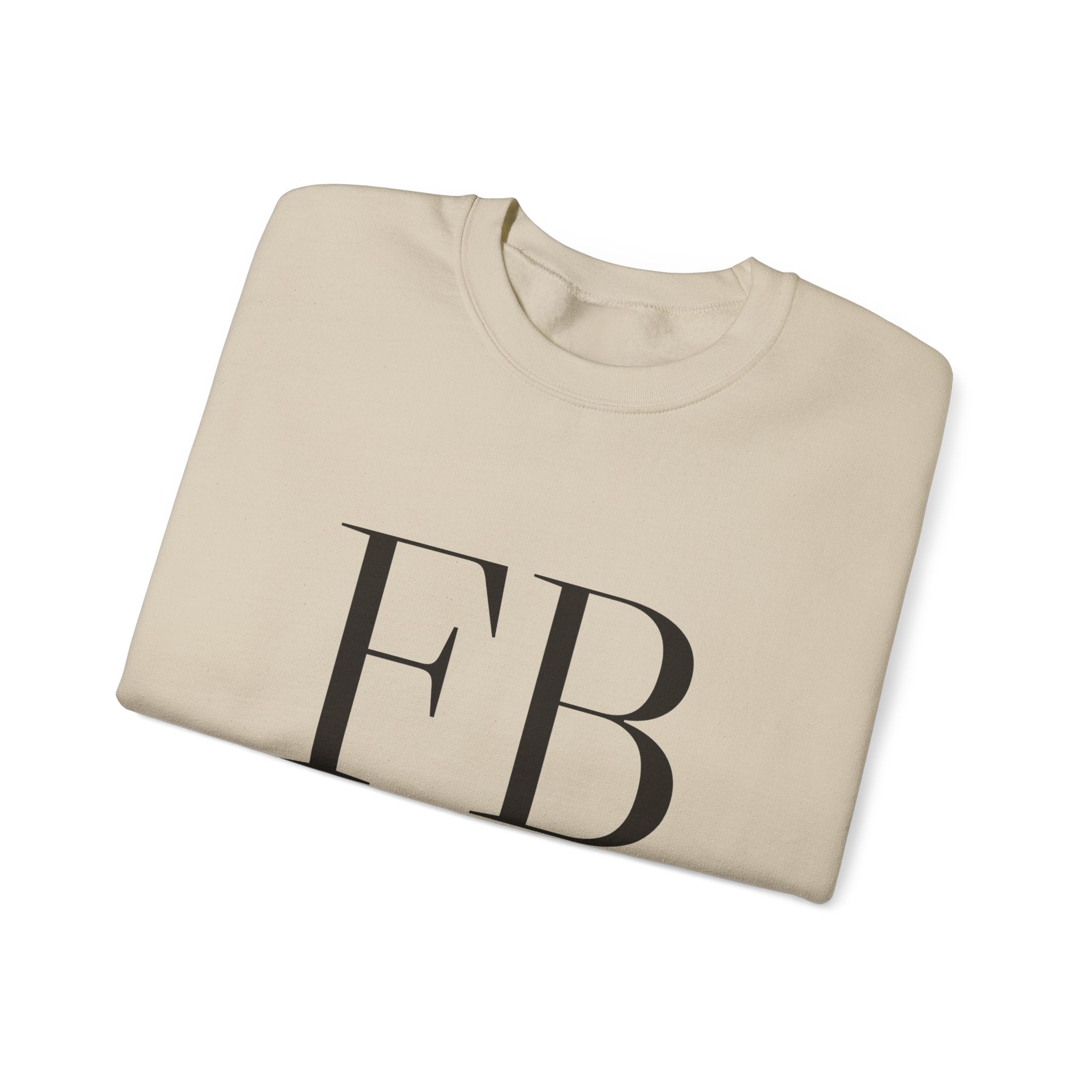 Monogram Full Kit Crewneck — Freedom Beagle, Stacked (Sand)