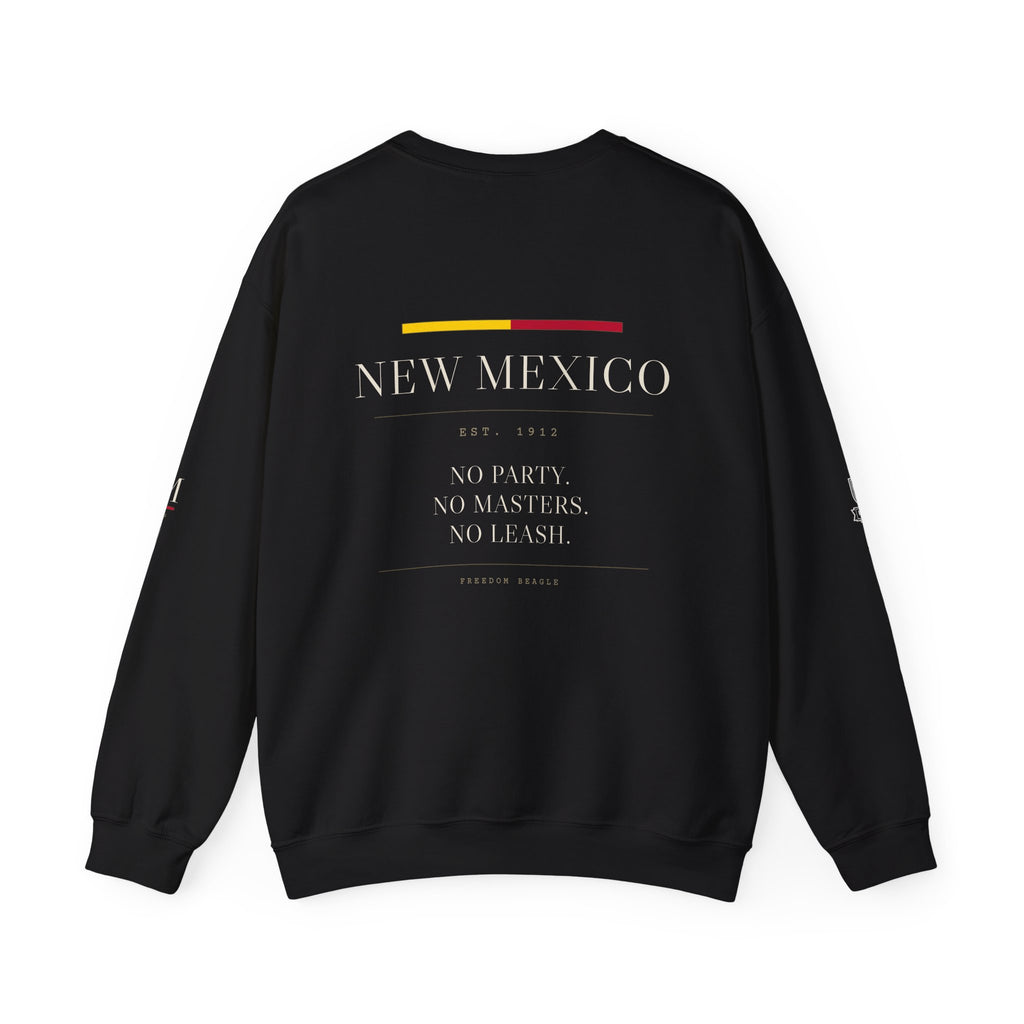 New Mexico — Freedom Beagle State Series Crewneck (Black)
