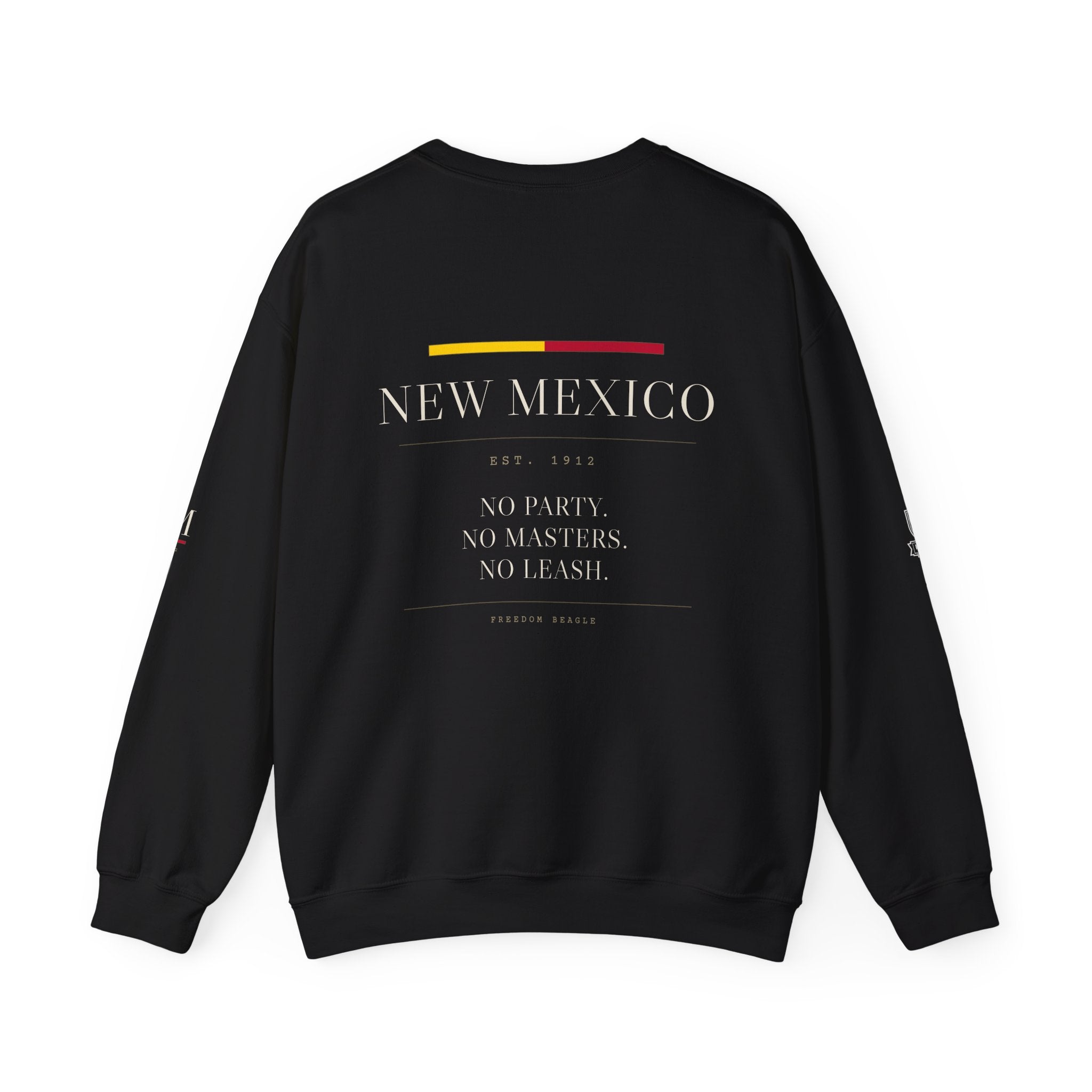 New Mexico — Freedom Beagle State Series Crewneck (Black)
