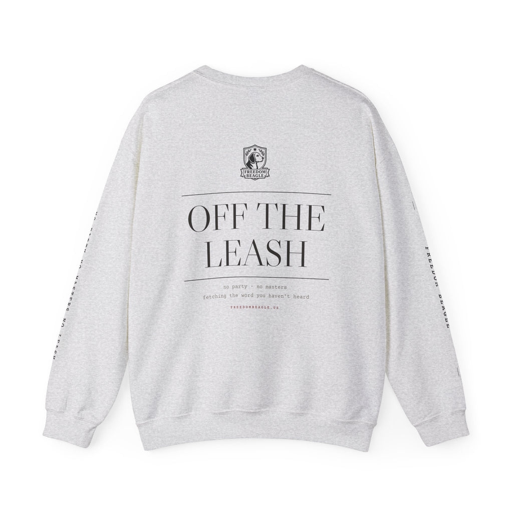 Off the Leash Full Kit Crewneck — Full Back Print (Sand)
