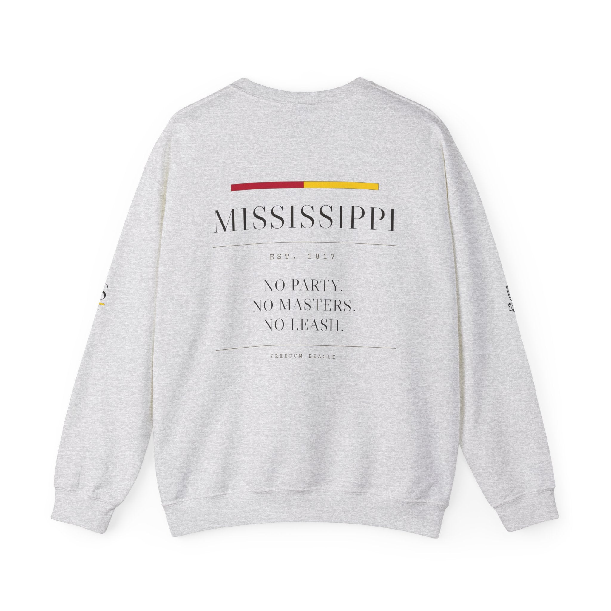 Mississippi — Freedom Beagle State Series Crewneck (Sand)