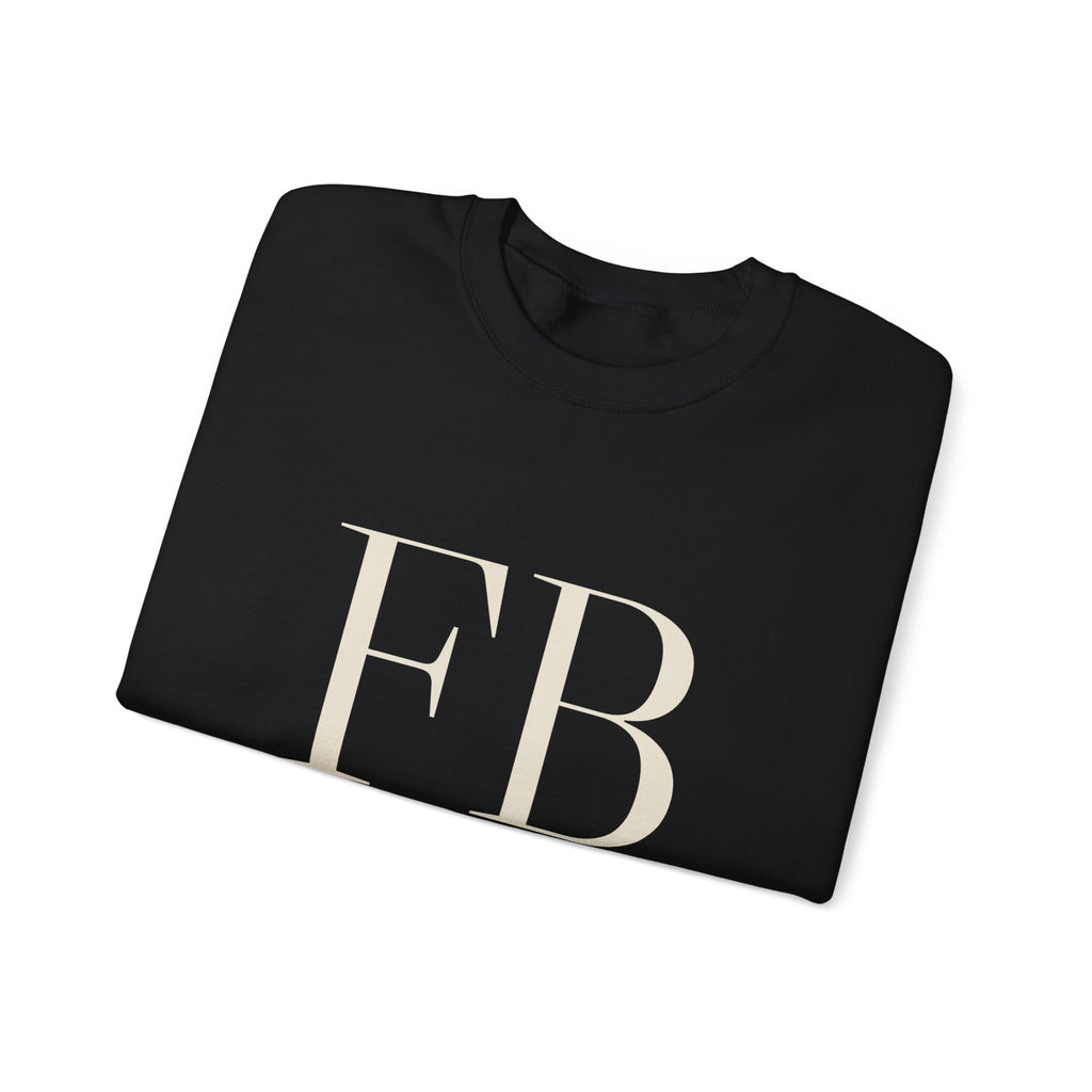 Monogram Full Kit Crewneck — Freedom Beagle, Stacked (Black)