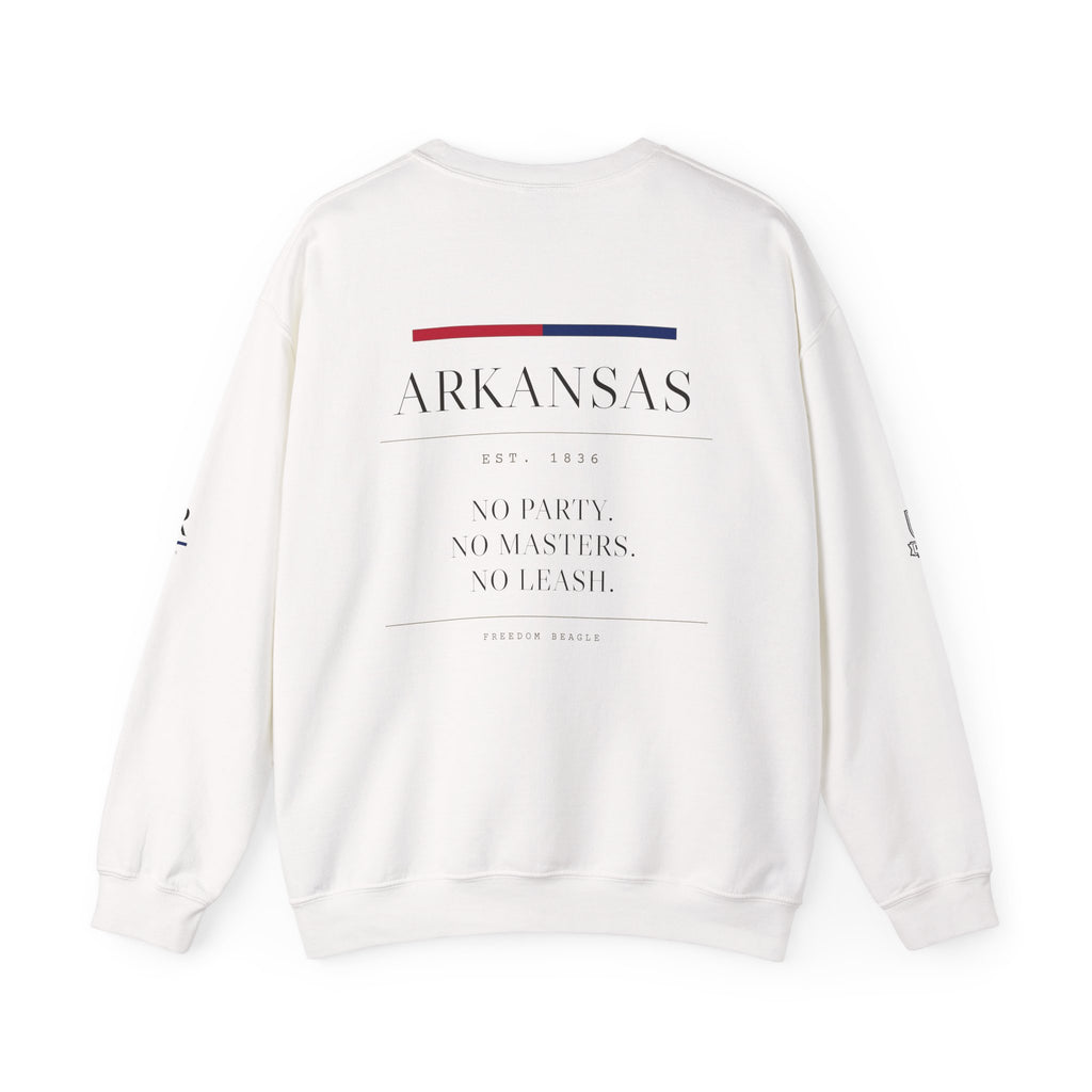 Arkansas — Freedom Beagle State Series Crewneck (Sand)