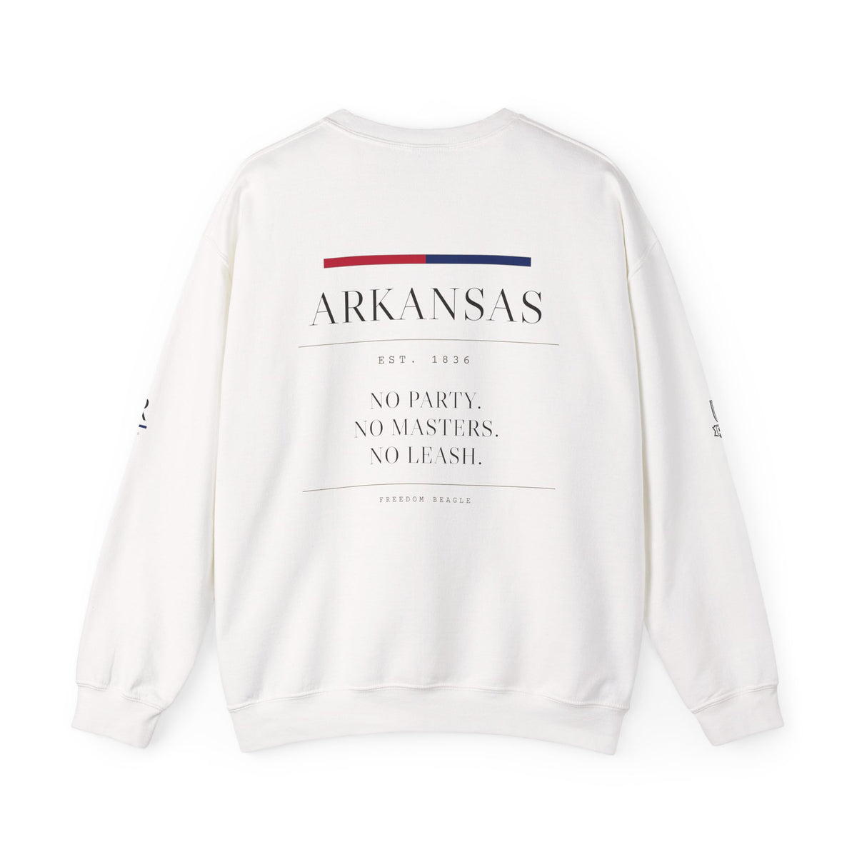 Arkansas — Freedom Beagle State Series Crewneck (Sand)