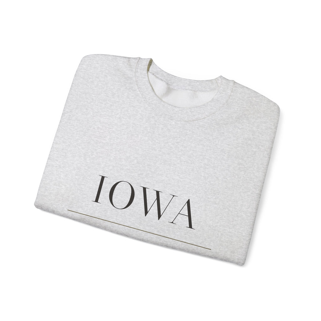 Iowa — Freedom Beagle State Series Crewneck (Sand)