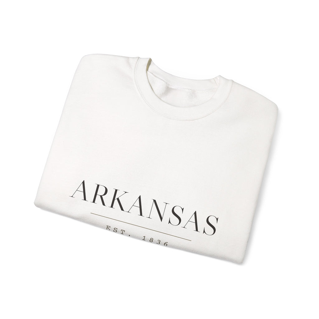 Arkansas — Freedom Beagle State Series Crewneck (Sand)