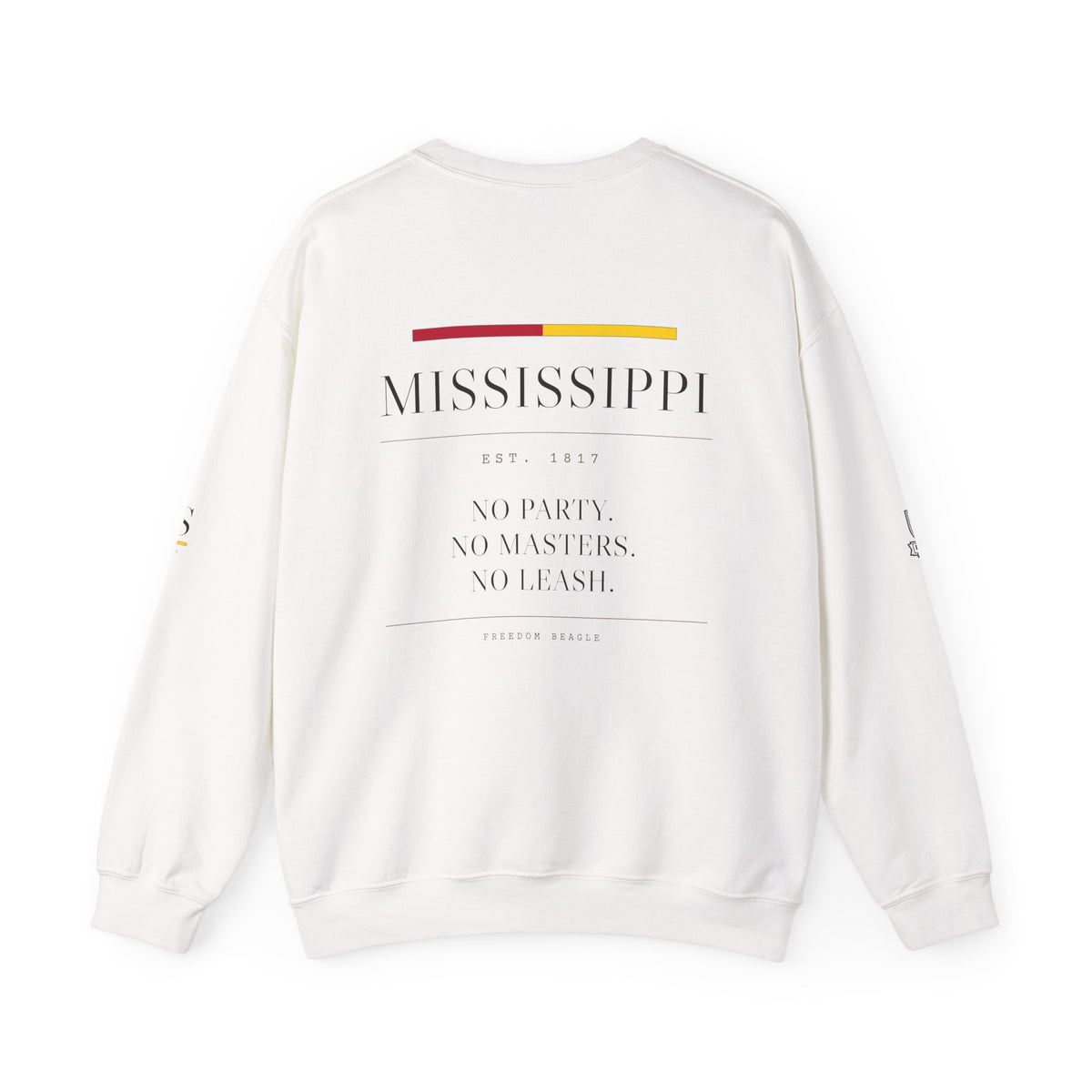 Mississippi — Freedom Beagle State Series Crewneck (Sand)