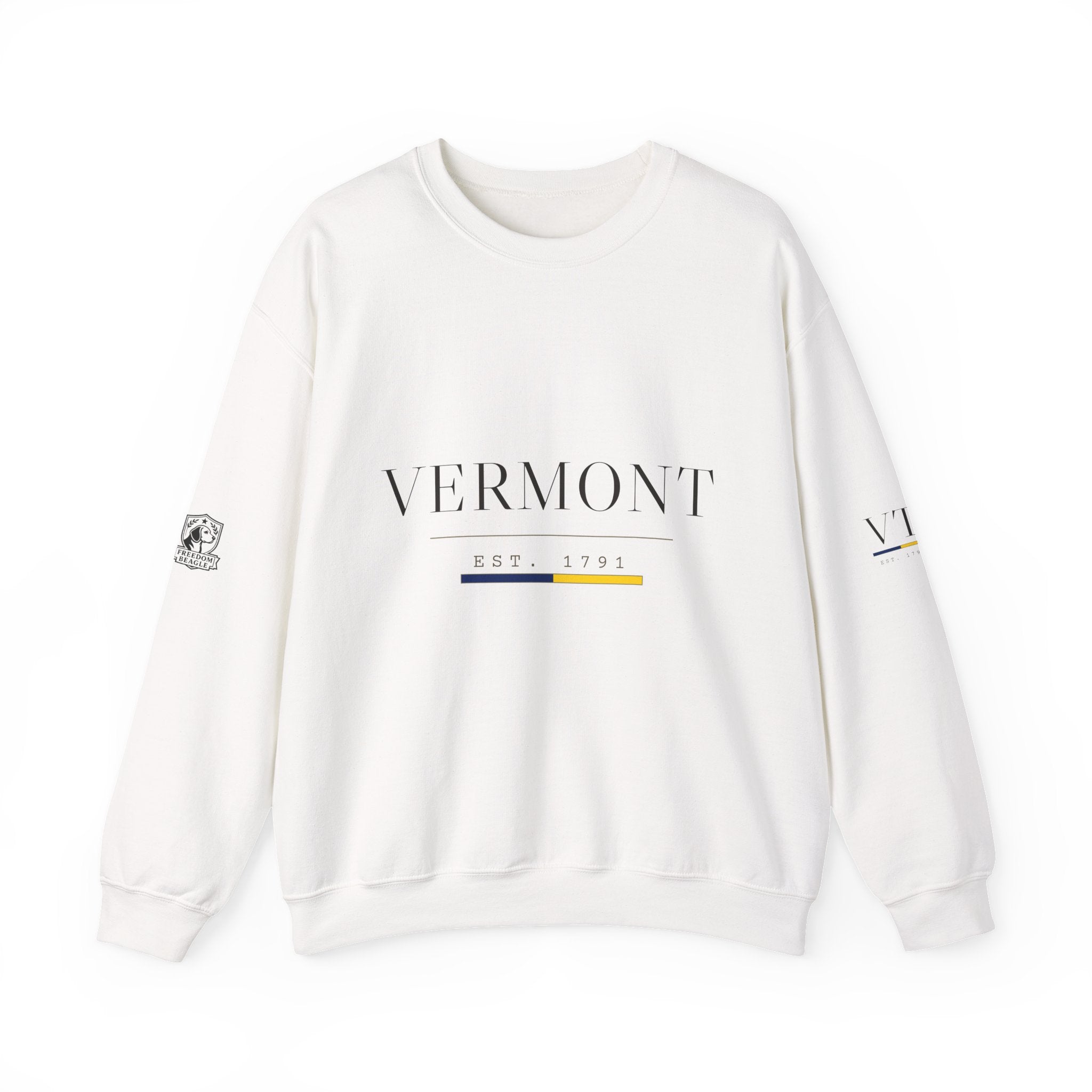 Vermont — Freedom Beagle State Series Crewneck (Sand)