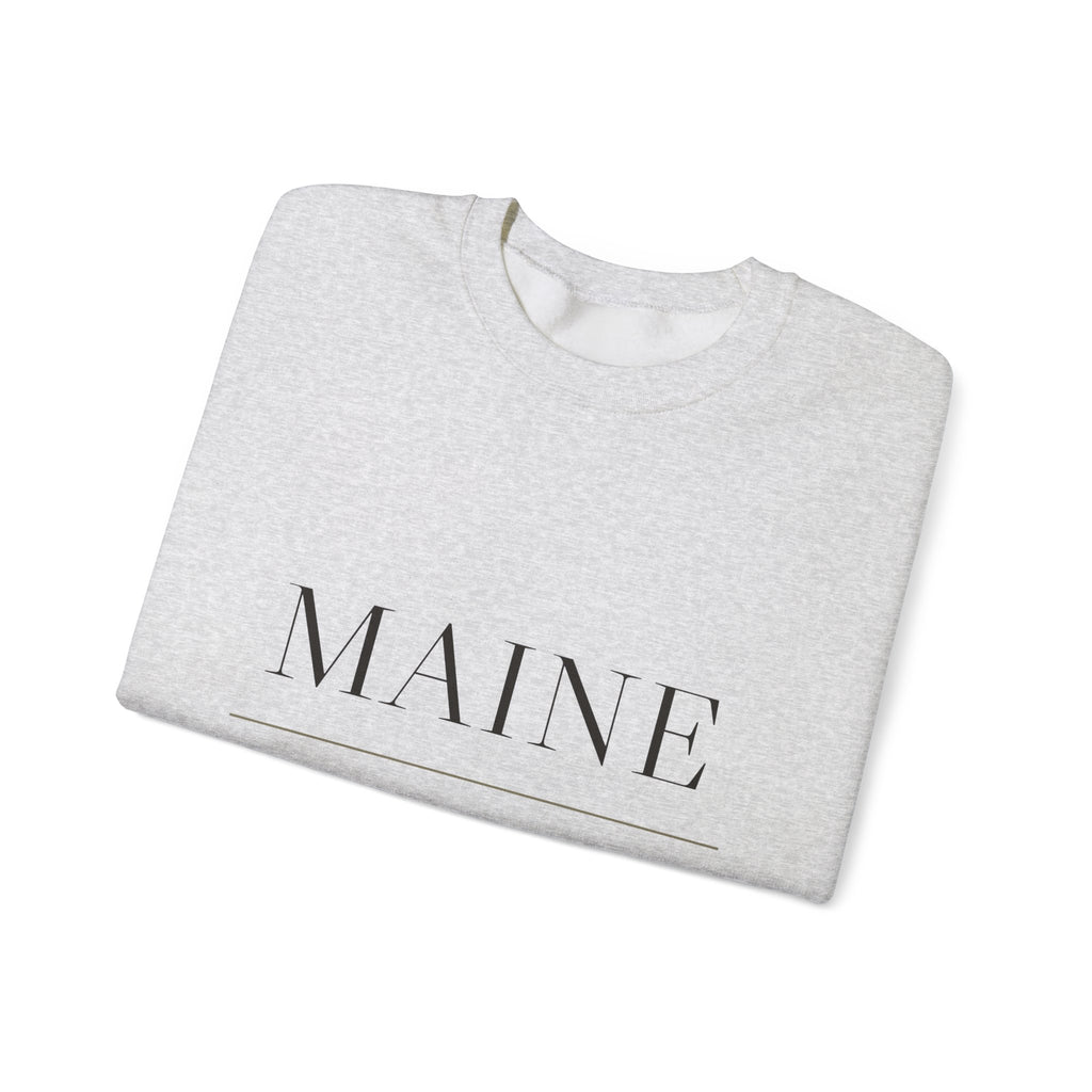 Maine — Freedom Beagle State Series Crewneck (Sand)