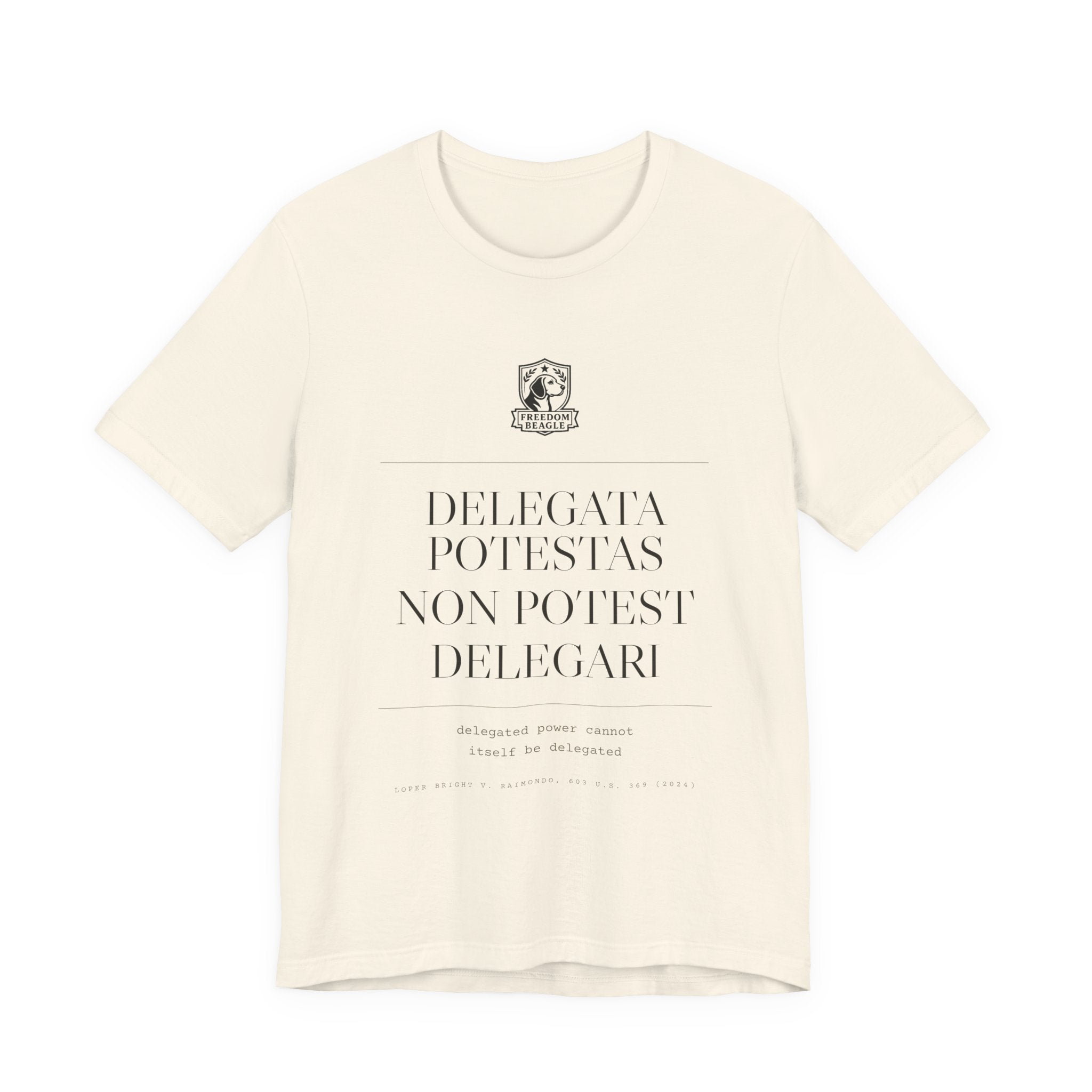 Delegata Potestas Non Potest Delegari — Administrative State Tee (Natural)