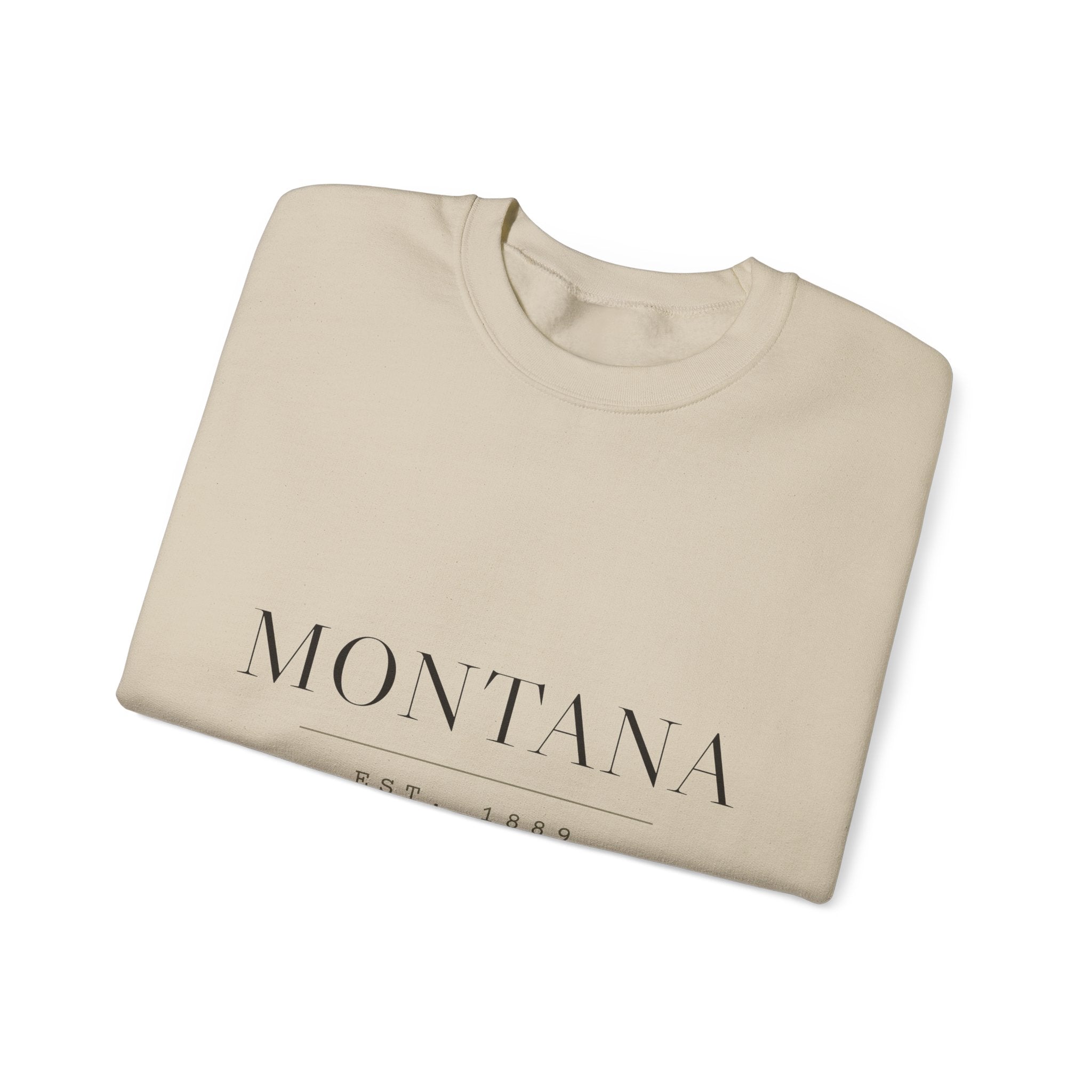 Montana — Freedom Beagle State Series Crewneck (Sand)