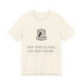 Off the Leash, On the Story — Freedom Beagle Crest Tee (Natural)