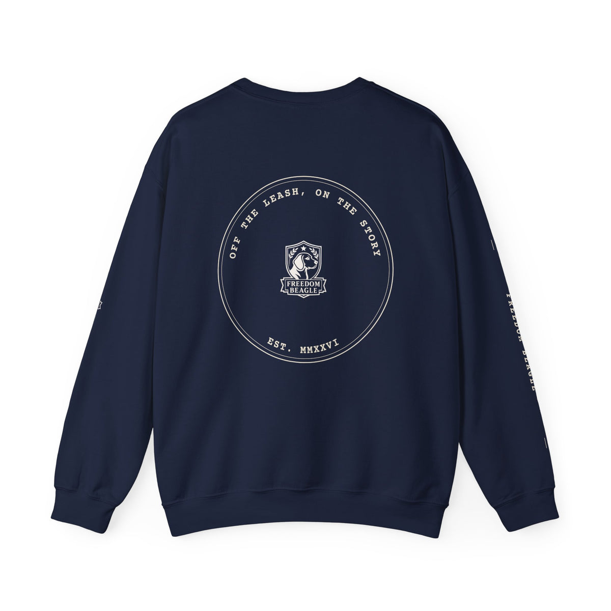 Freedom Beagle Seal Full Kit Crewneck — Est. MMXXVI (Black)