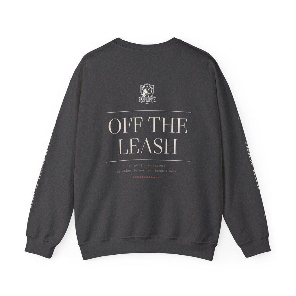 Off the Leash Full Kit Crewneck — Full Back Print (Black)