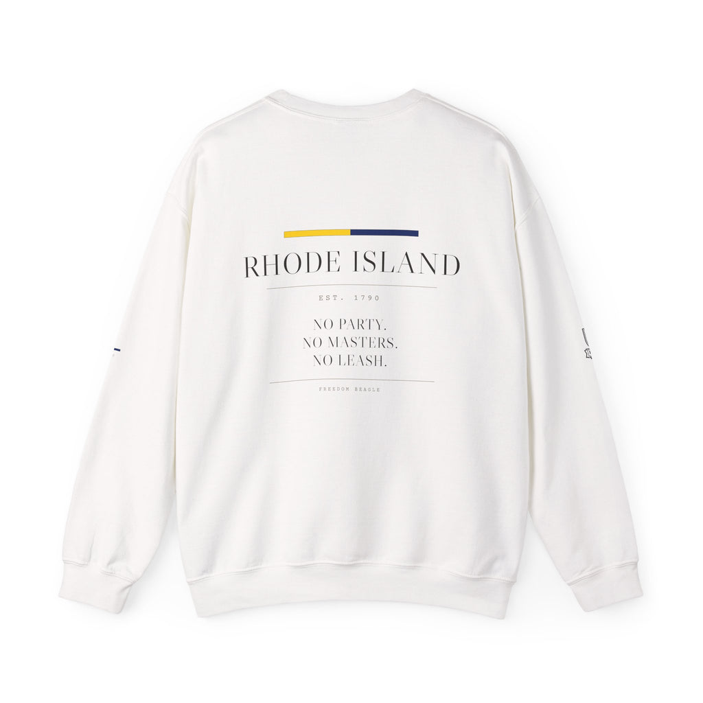Rhode Island — Freedom Beagle State Series Crewneck (Sand)