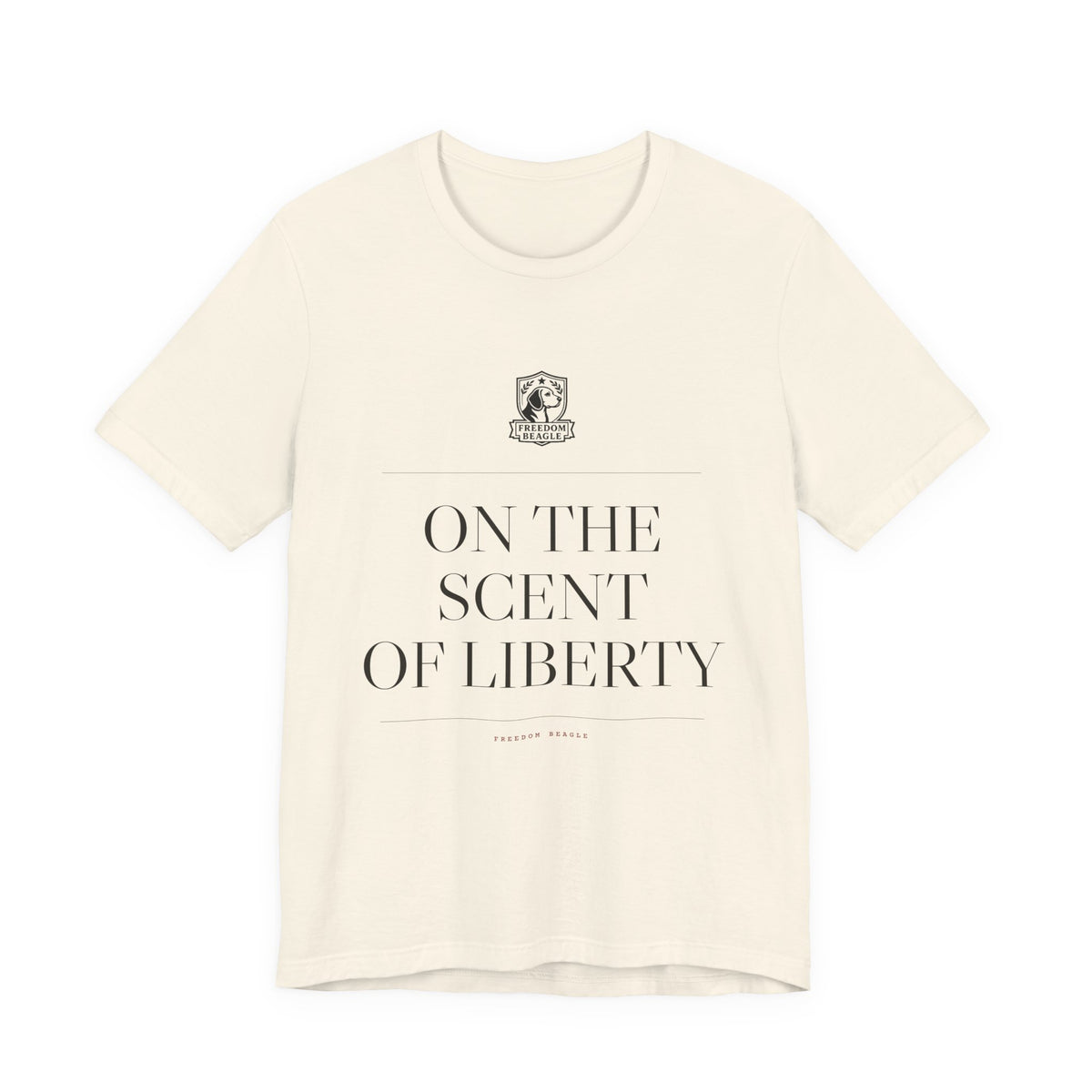 On the Scent of Liberty — Tee (Natural)
