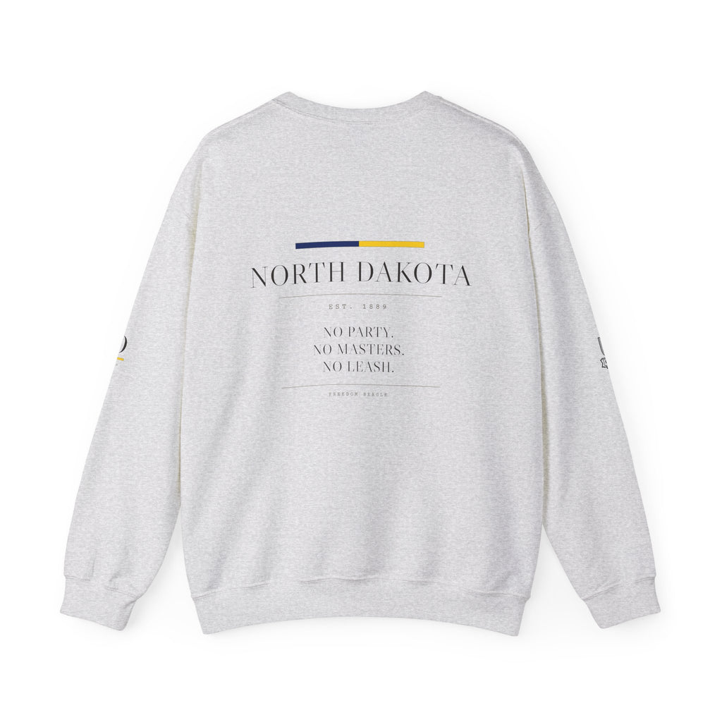 North Dakota — Freedom Beagle State Series Crewneck (Sand)
