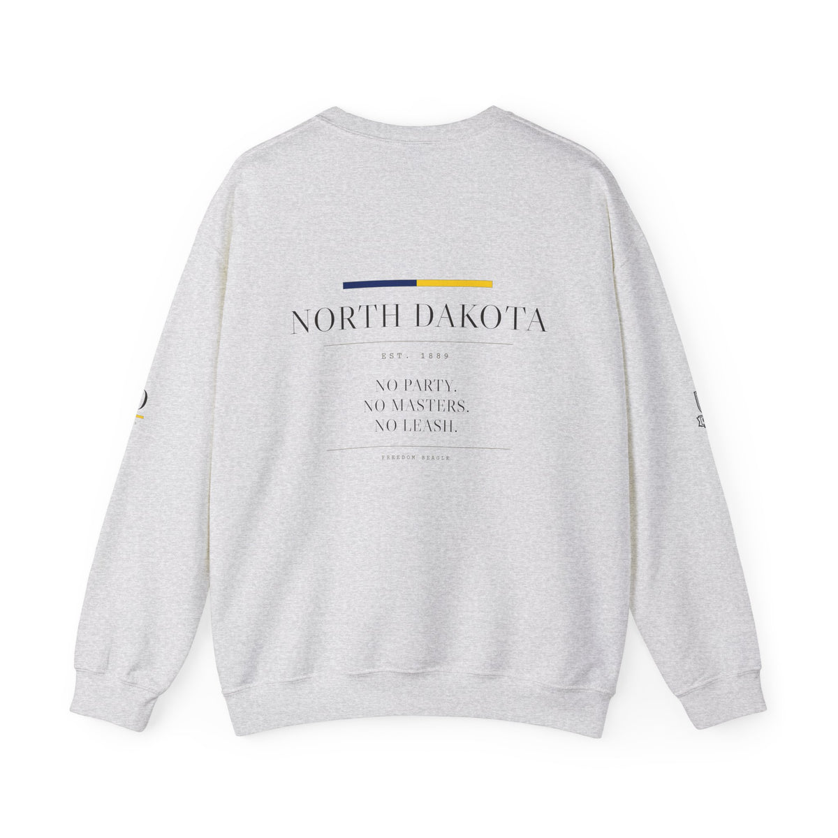 North Dakota — Freedom Beagle State Series Crewneck (Sand)