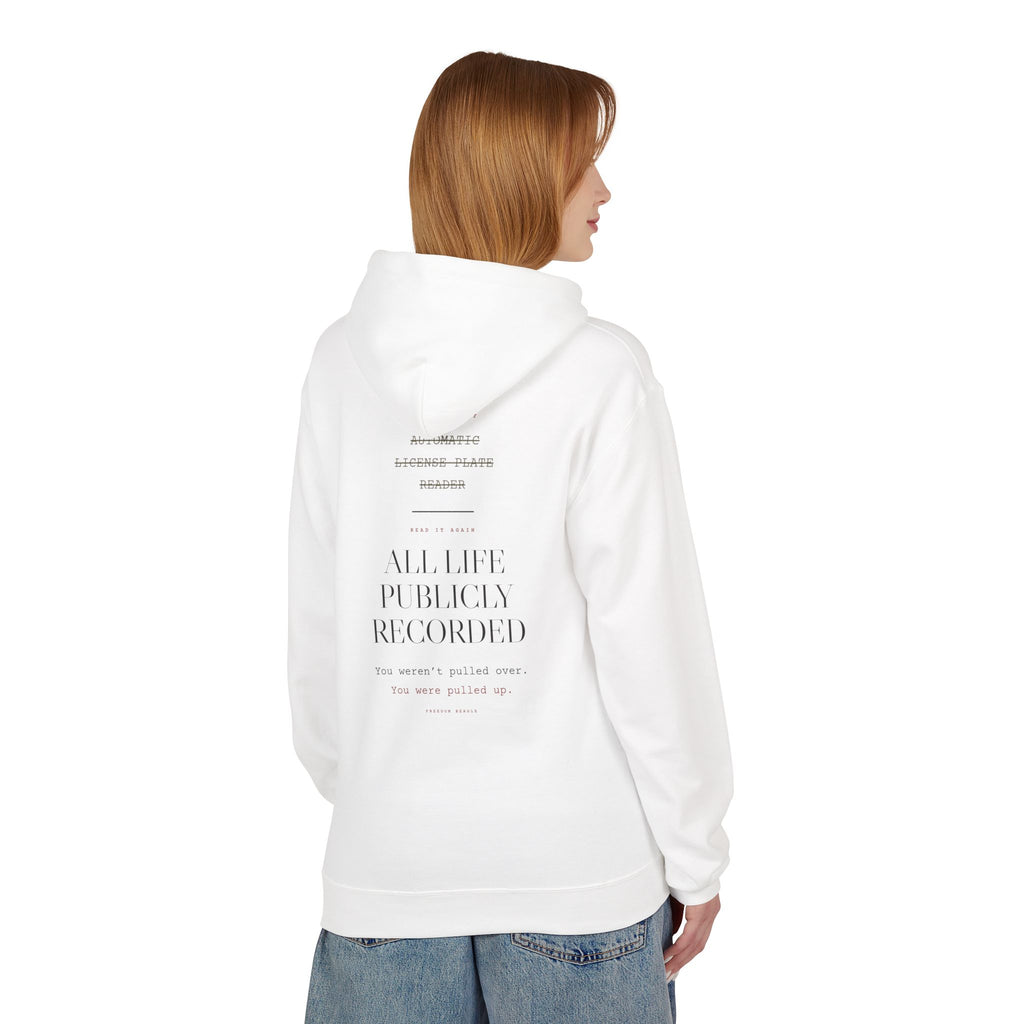 Read It Again — ALPR Hoodie (Cement)