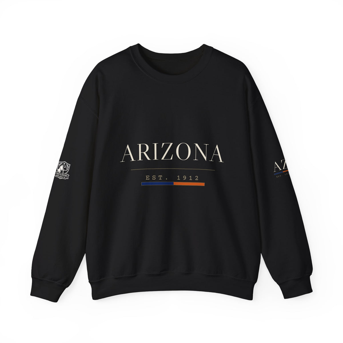 Arizona — Freedom Beagle State Series Crewneck (Black)