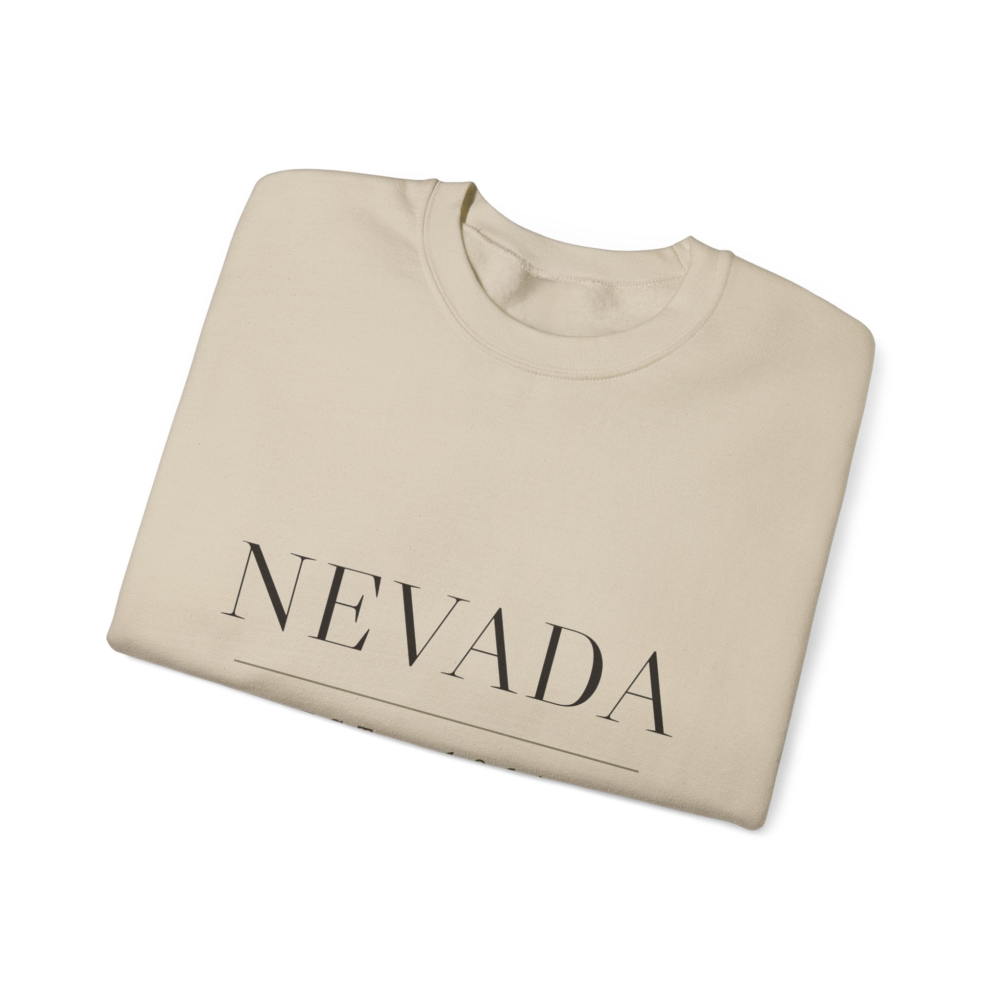 Nevada — Freedom Beagle State Series Crewneck (Sand)