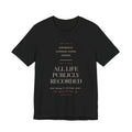 Read It Again — ALPR Tee (Black)