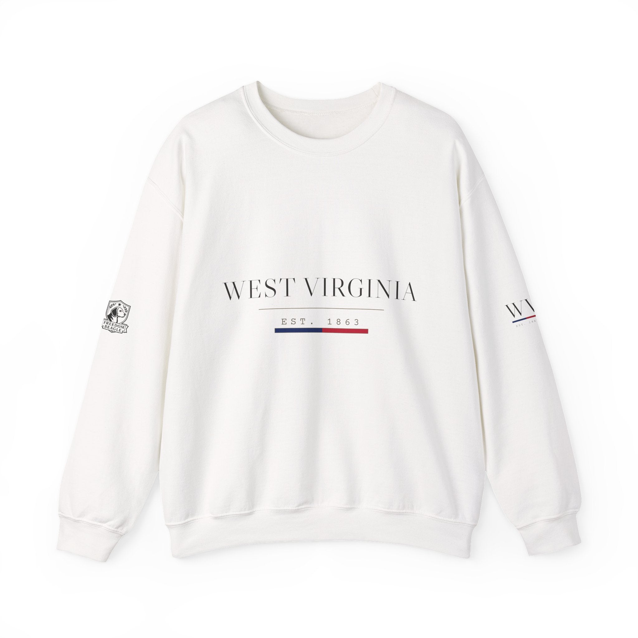 West Virginia — Freedom Beagle State Series Crewneck (Sand)