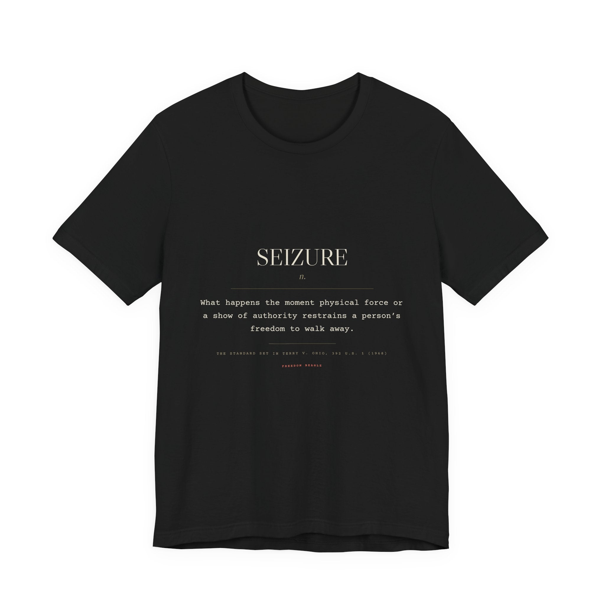 Seizure, n. — Terms of Art Tee
