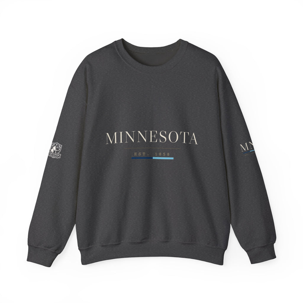 Minnesota — Freedom Beagle State Series Crewneck (Black)