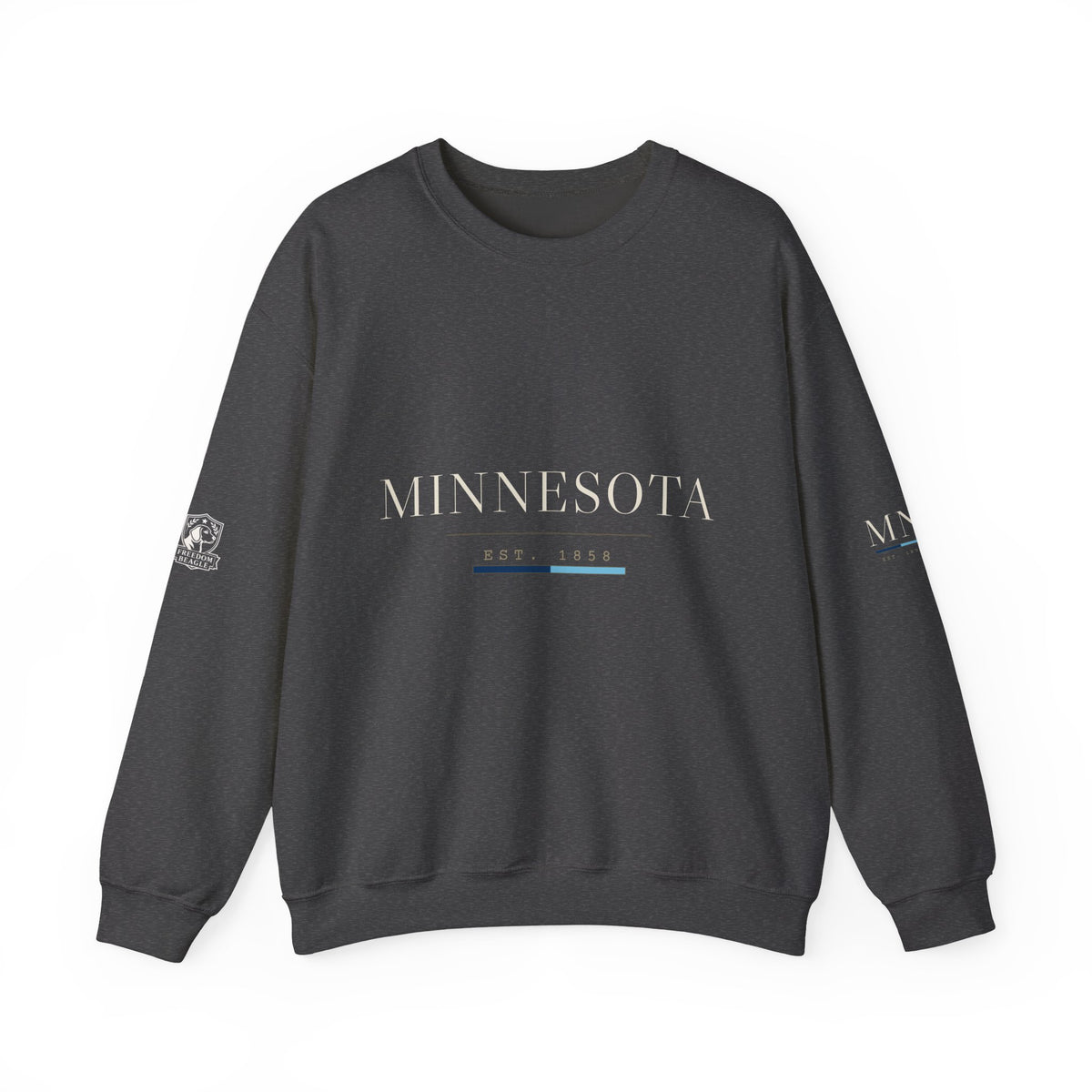 Minnesota — Freedom Beagle State Series Crewneck (Black)